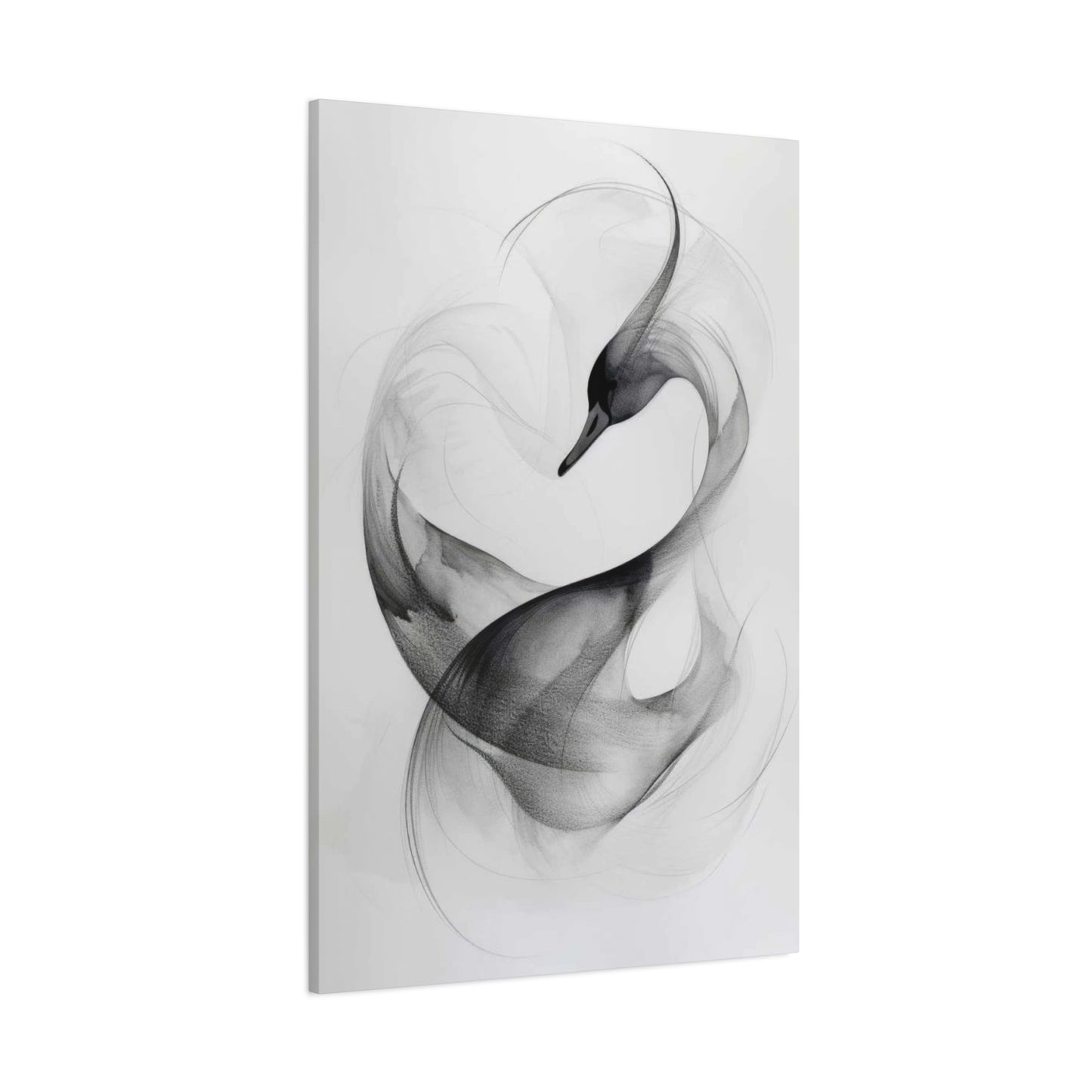 Swan Grey Wall Art & Canvas Prints