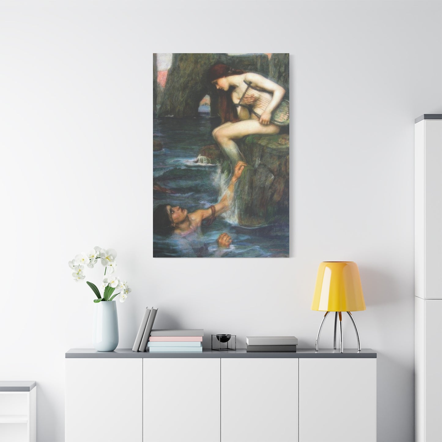 John William The Siren Wall Art & Canvas Prints