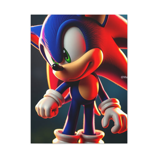 Collection Sonic the Hedgehog Art Art Wall Art & Canvas Print