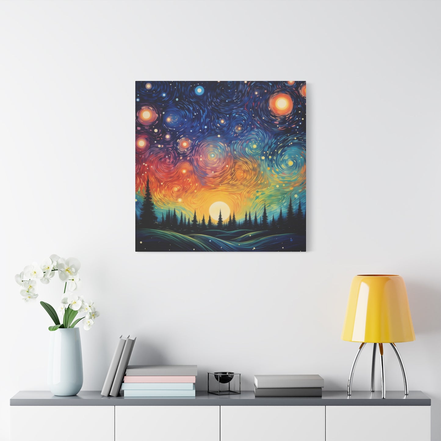 Twirly Sky Fresh Wall Art & Canvas Prints