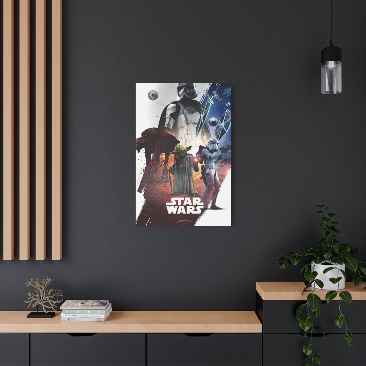 The Star War Poster Wall Art & Canvas Prints