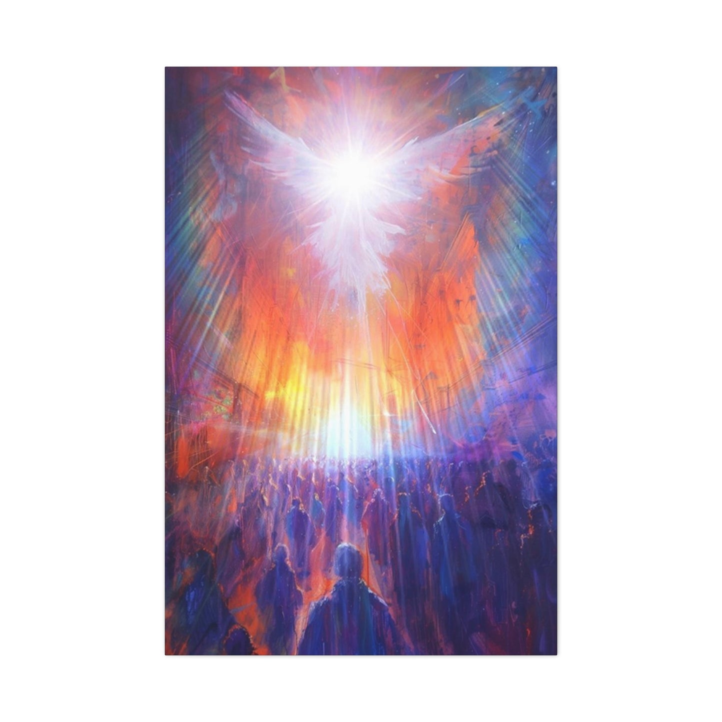 God Light Colorful Wall Art & Canvas Prints