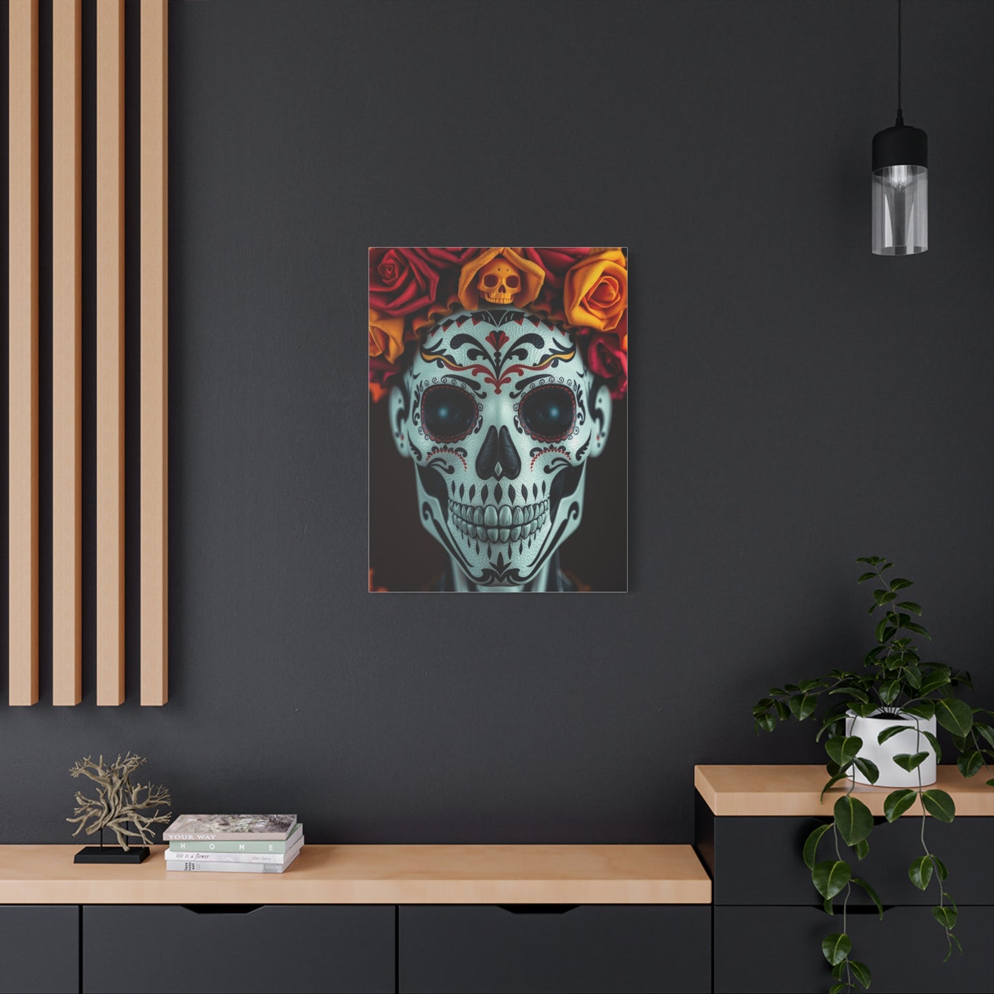 Día de los Muertos Art Luxury Canvas Wall Art & Canvas Print