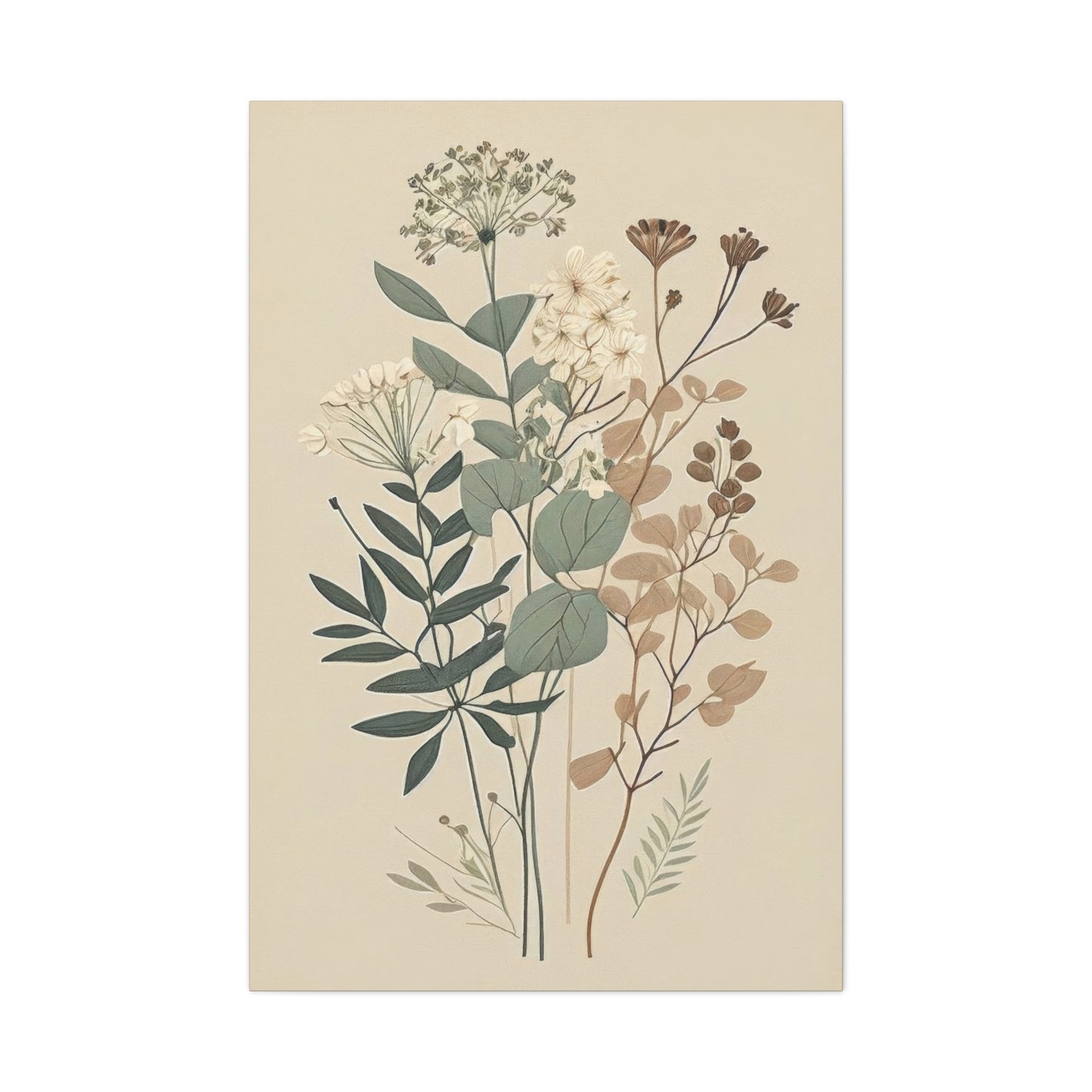 Plant Soft Paint Wall Art & Canvas Prints