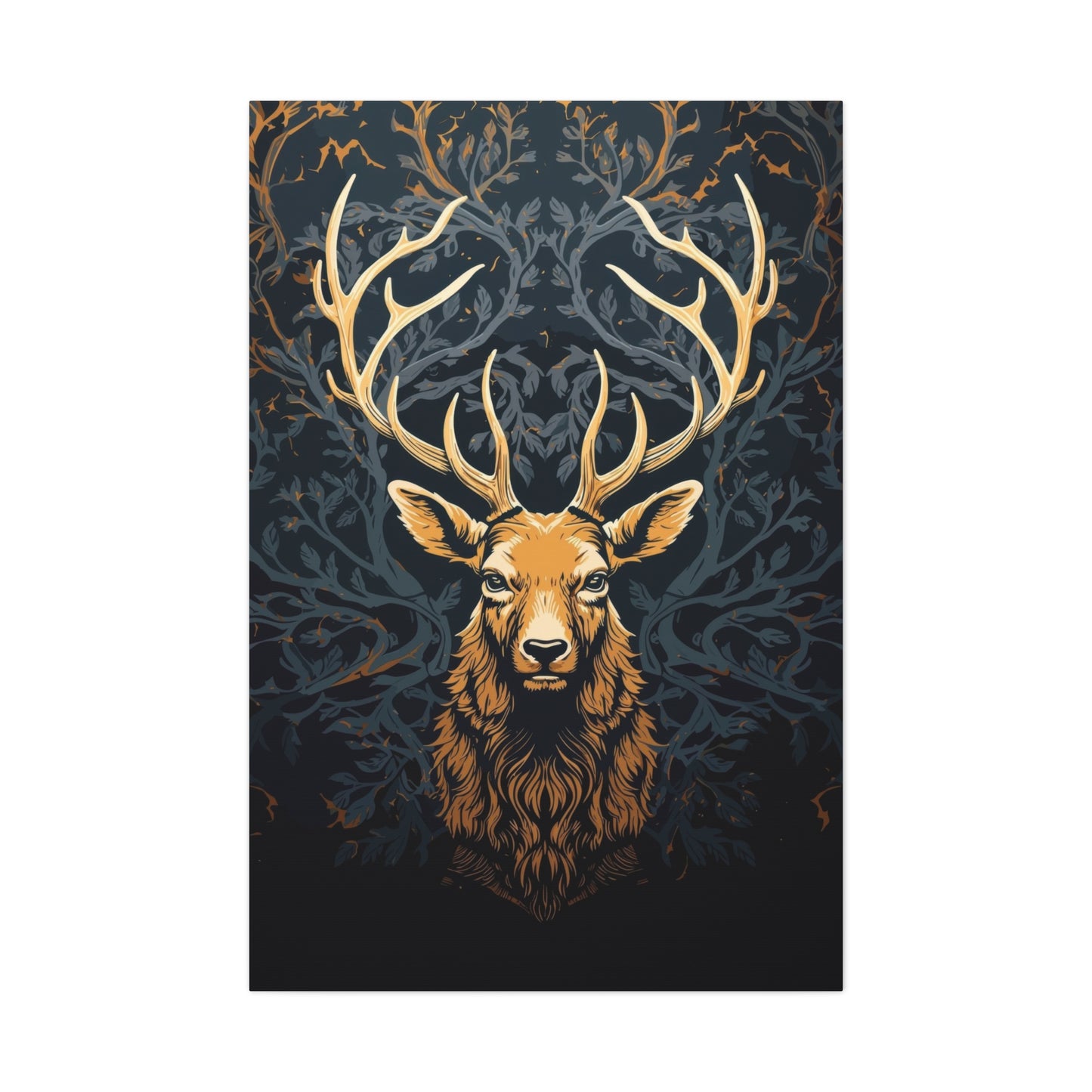 Deer Tattoo Wall Art & Canvas Prints