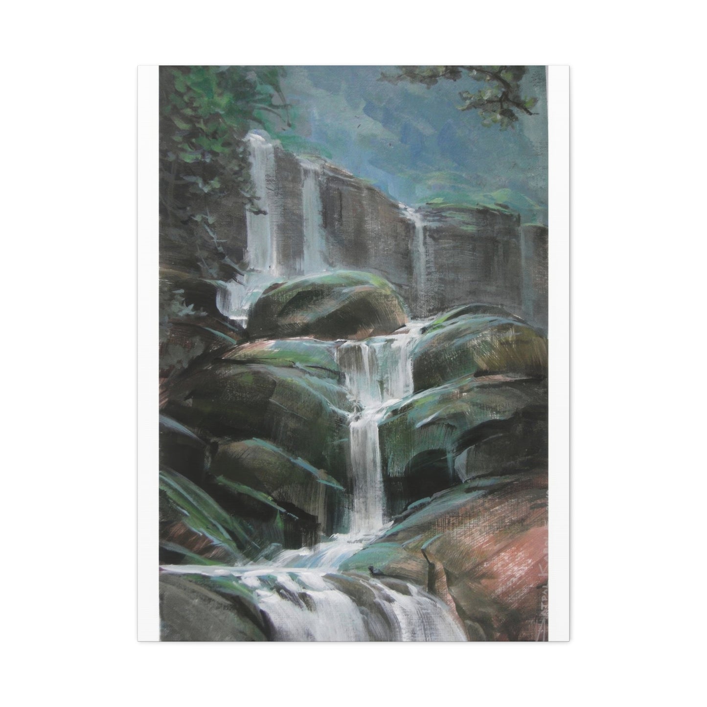 Deconstructed Falls Wall Art & Canvas Prints