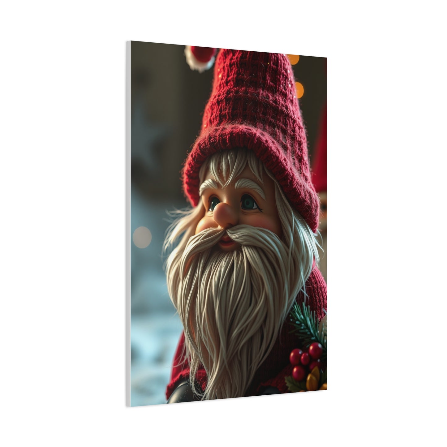 Vision Christmas Gnome Art Art Wall Art & Canvas Print