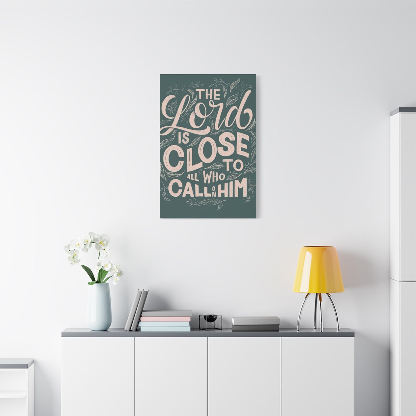 The Lord Is Close Quotes Poster Wall Art & Canvas Prints