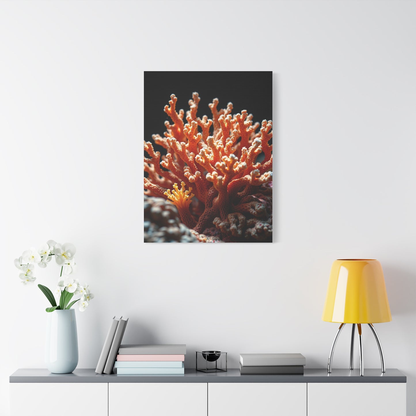 Coral Art Refined Canvas Wall Art & Canvas Print