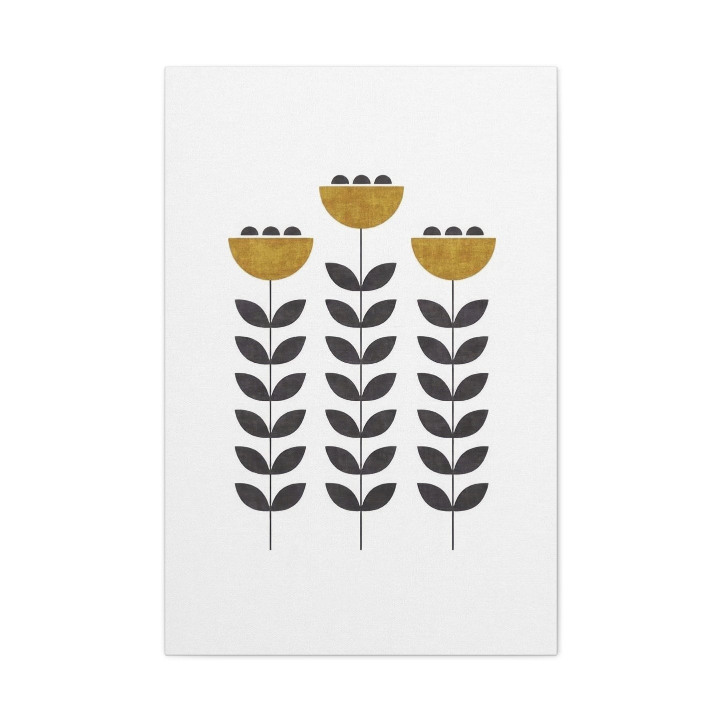 Geometric Flowers Wall Art & Canvas Prints