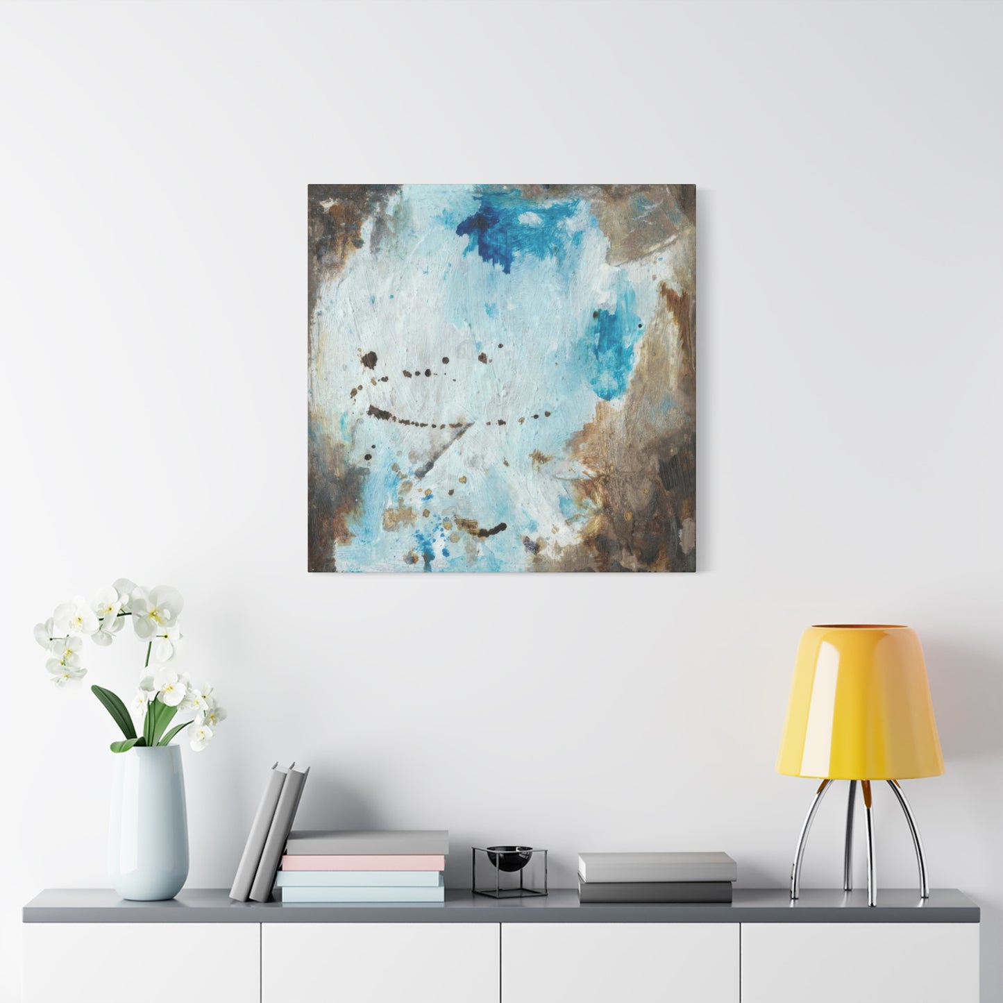 Joyce Combs Blue Cliff Wall Art & Canvas Prints