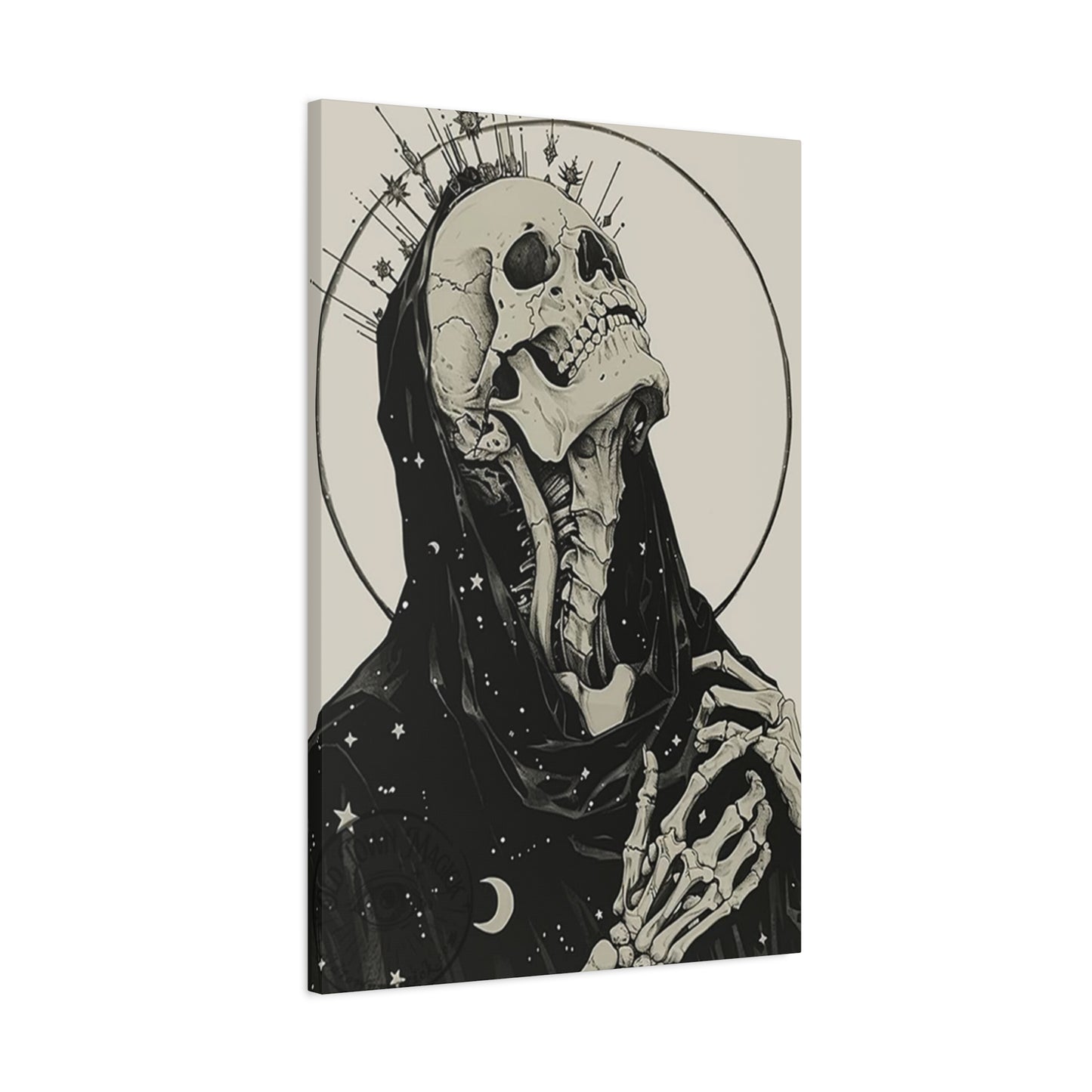 Covered Skeleton Cloth Poster Wall Art & Canvas Prints