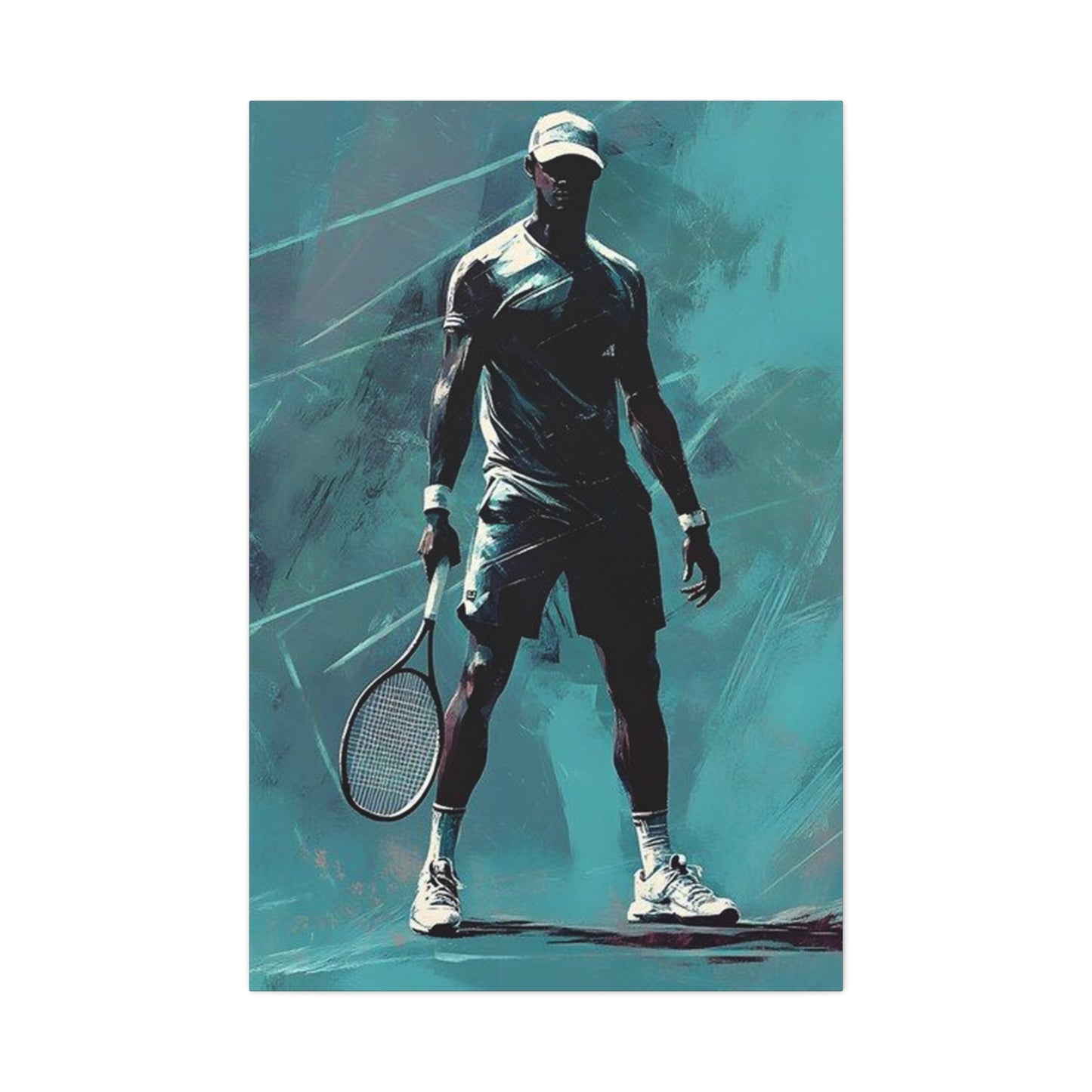 Tennis Player Poster Wall Art & Canvas Prints