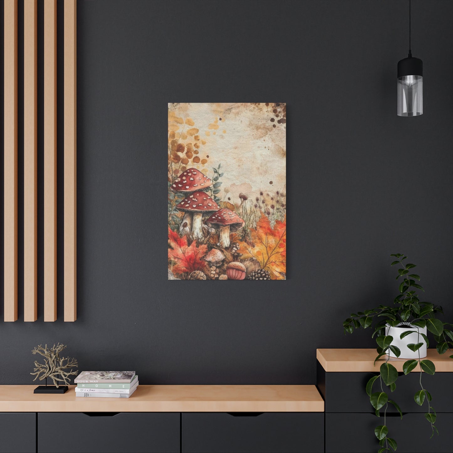 Mushroom Earthy Wall Art & Canvas Prints