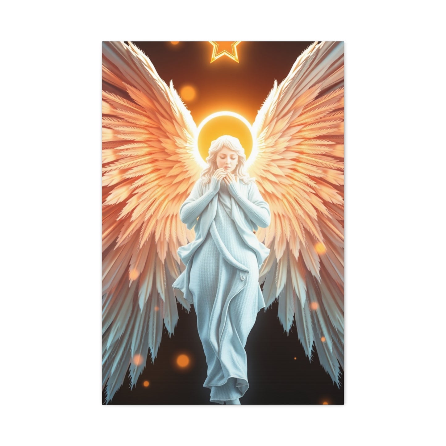 Vision Christmas Angel Art Art Wall Art & Canvas Print