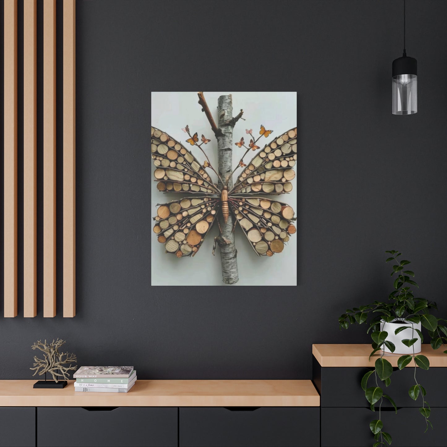 Driftwood Butterfly Wall Art & Canvas Prints