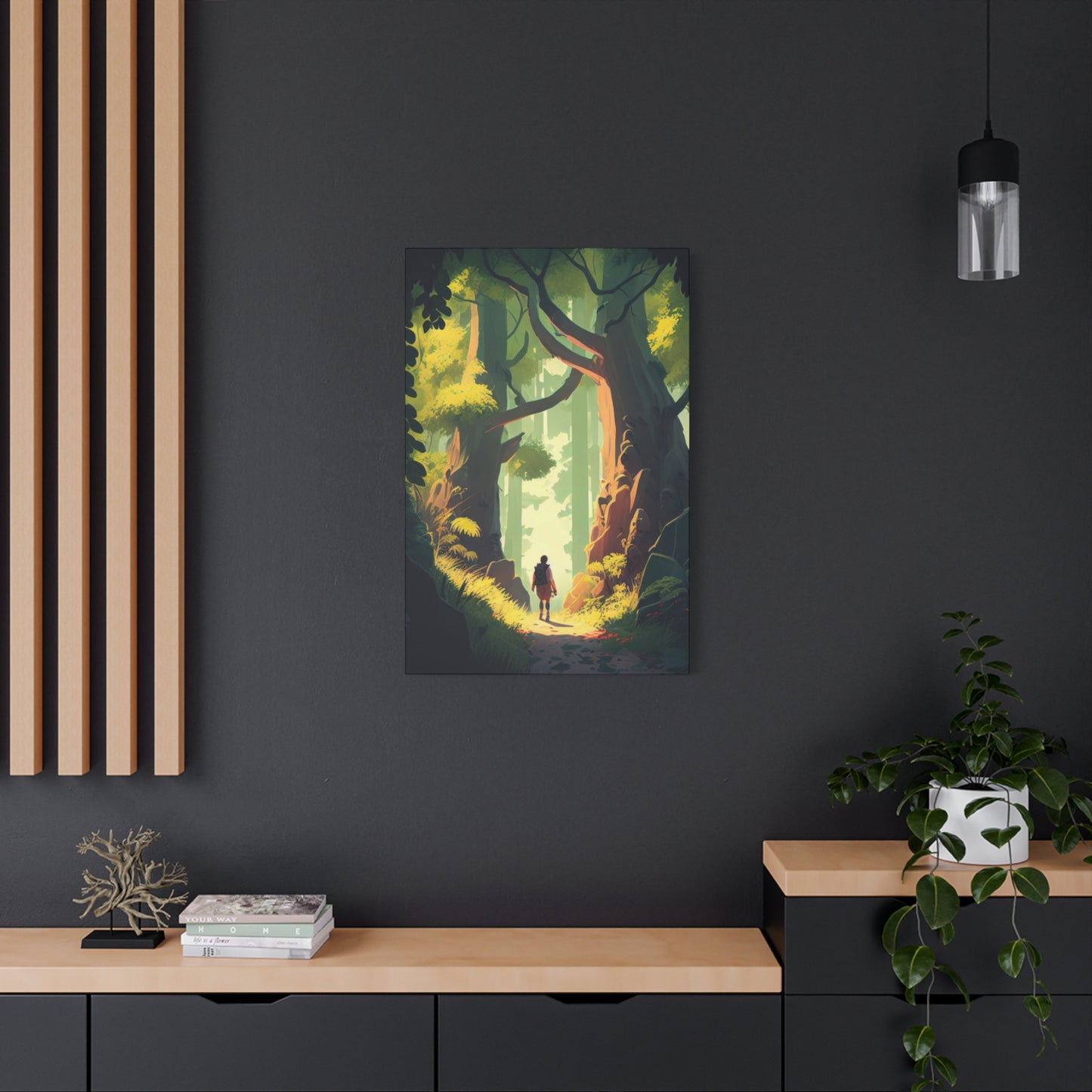 Treading Through Forest Wall Art & Canvas Prints
