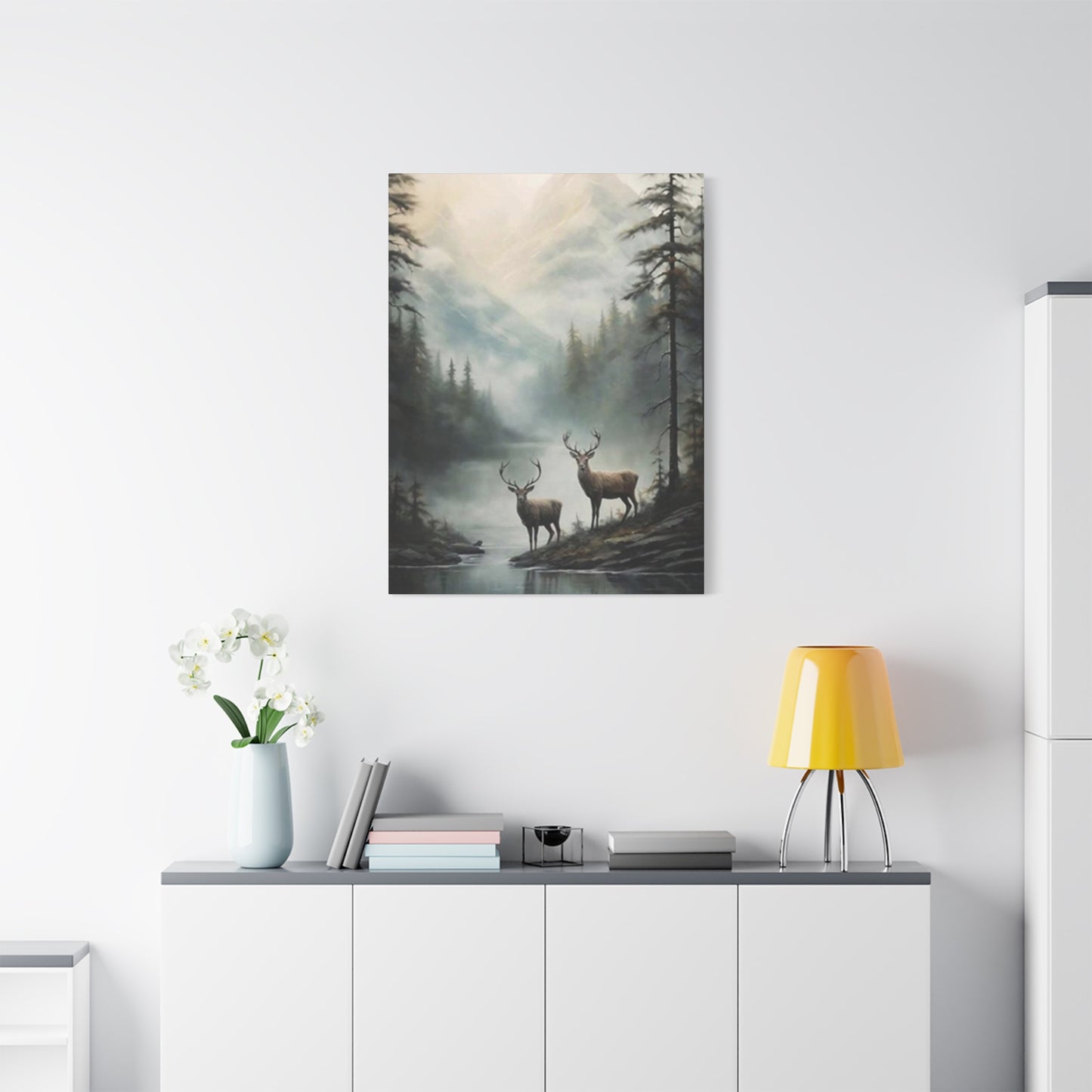 Reindeer Family Wall Art & Canvas Prints