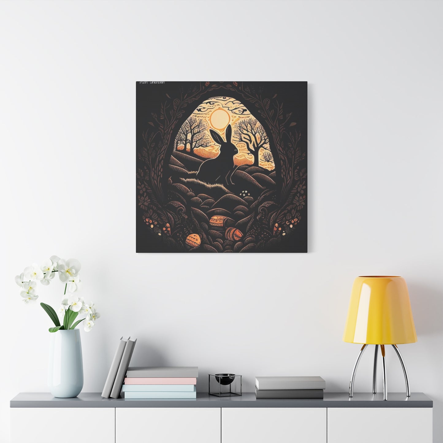 Dark Aura Rabbit Wall Art & Canvas Prints