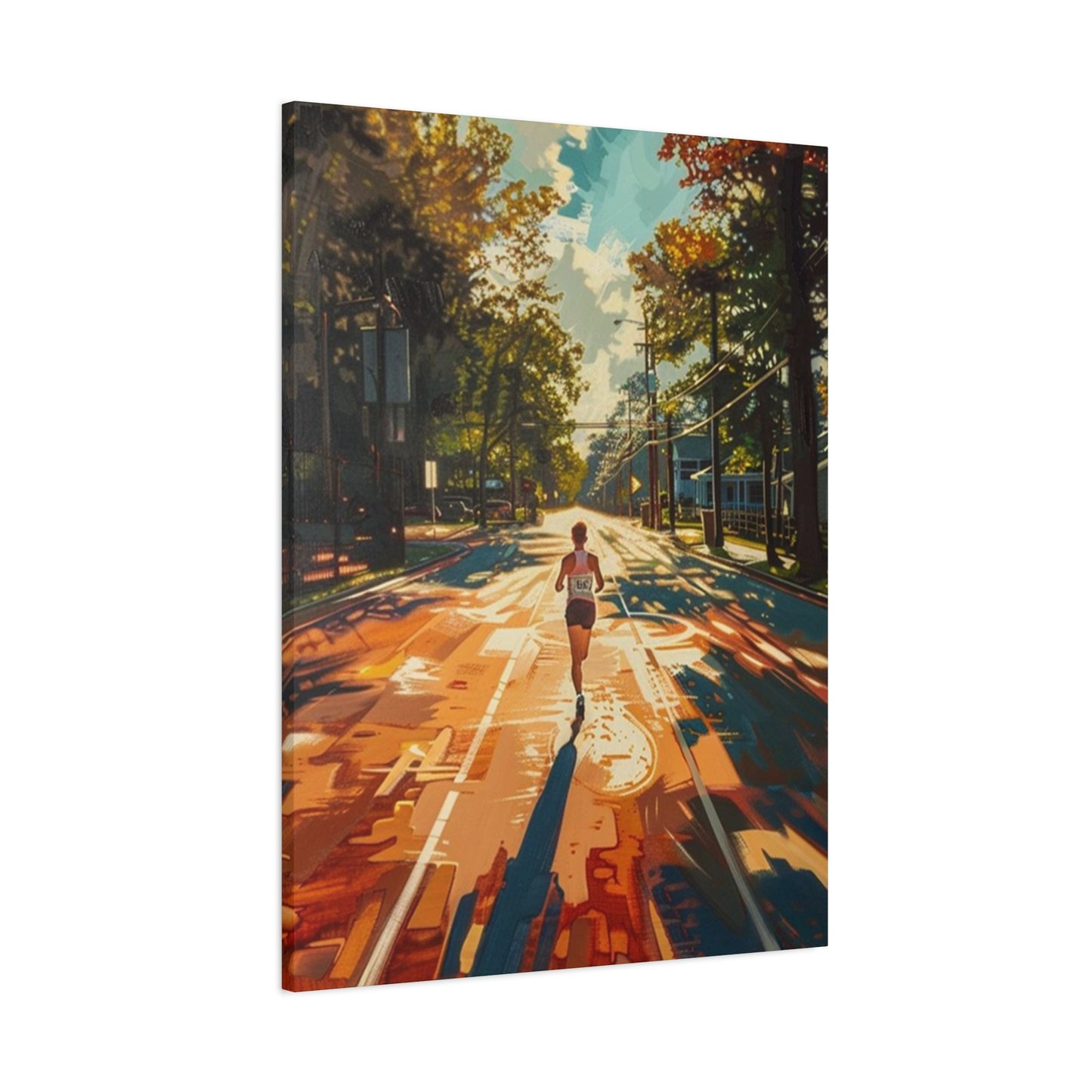 Morning Running Wall Art & Canvas Prints