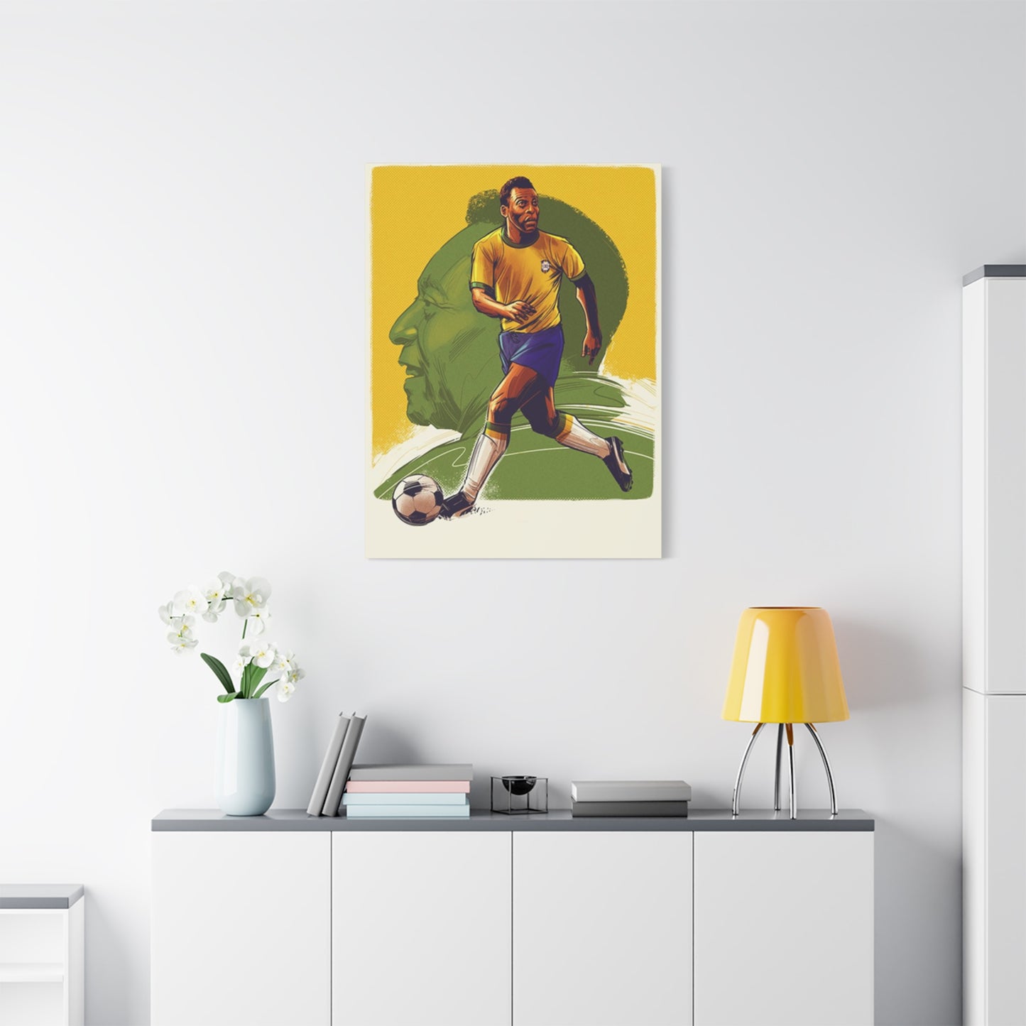 Football Player Poster Wall Art & Canvas Prints
