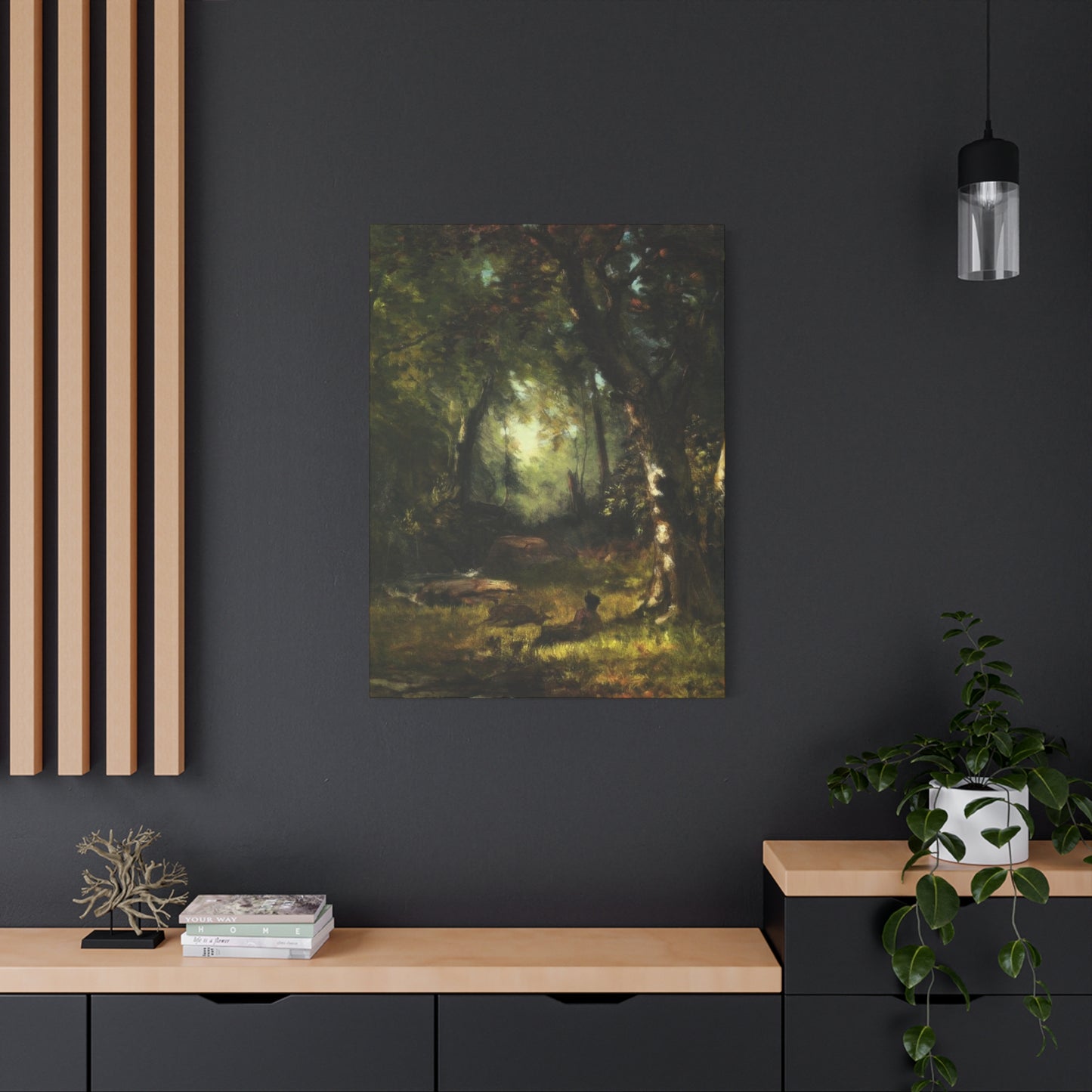 The Huntsman George Inness Wall Art & Canvas Prints