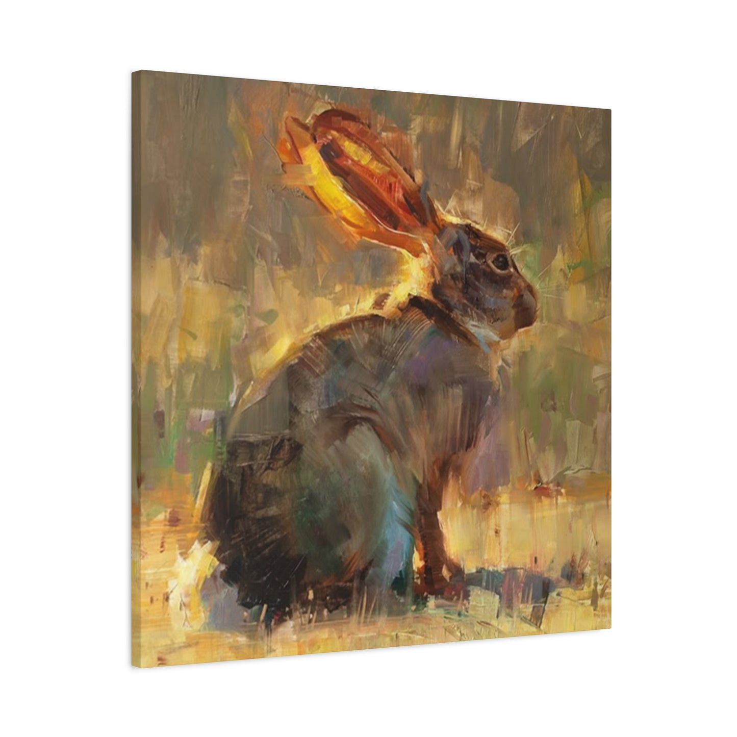 The Brown Bunny Painting Wall Art & Canvas Prints