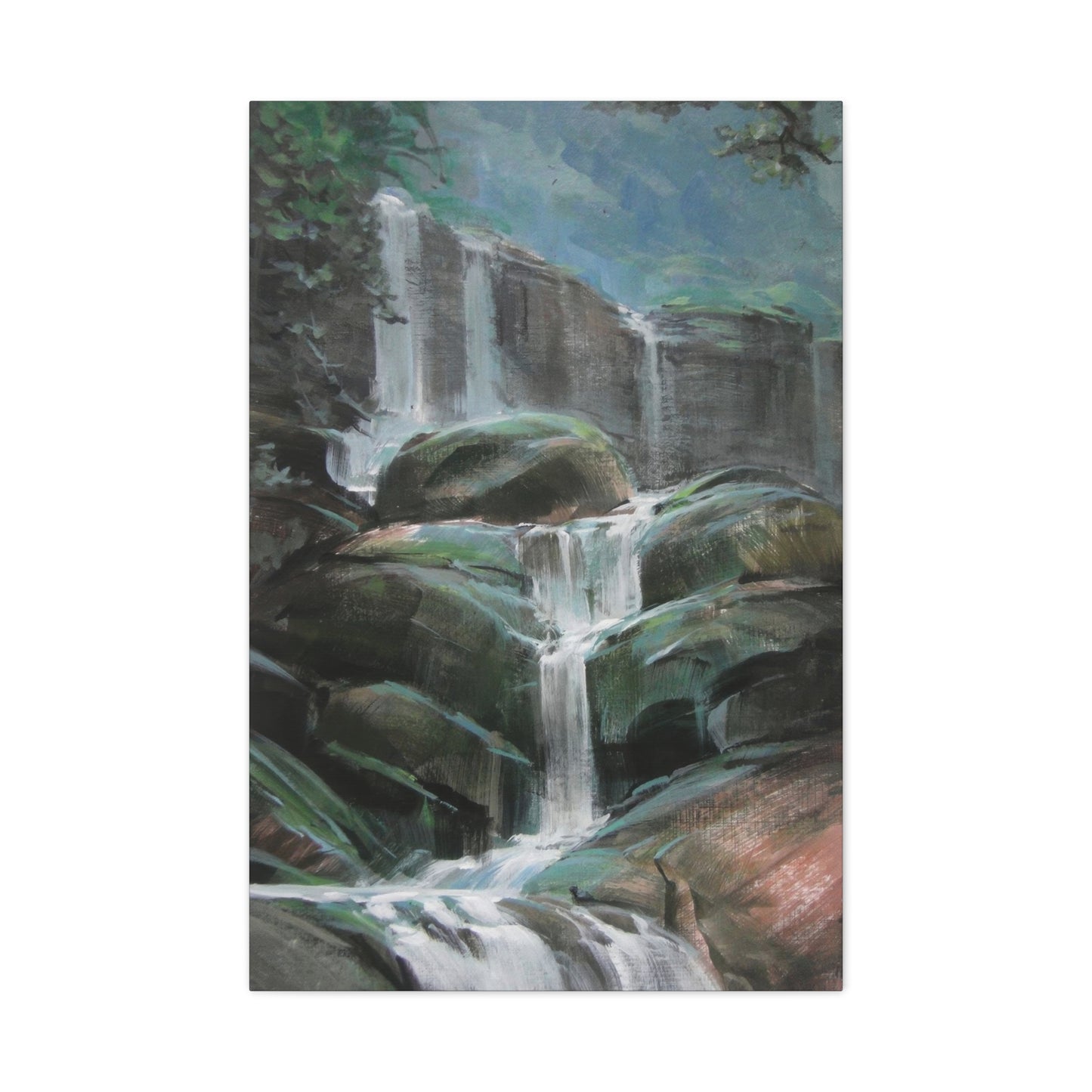 Deconstructed Falls Wall Art & Canvas Prints