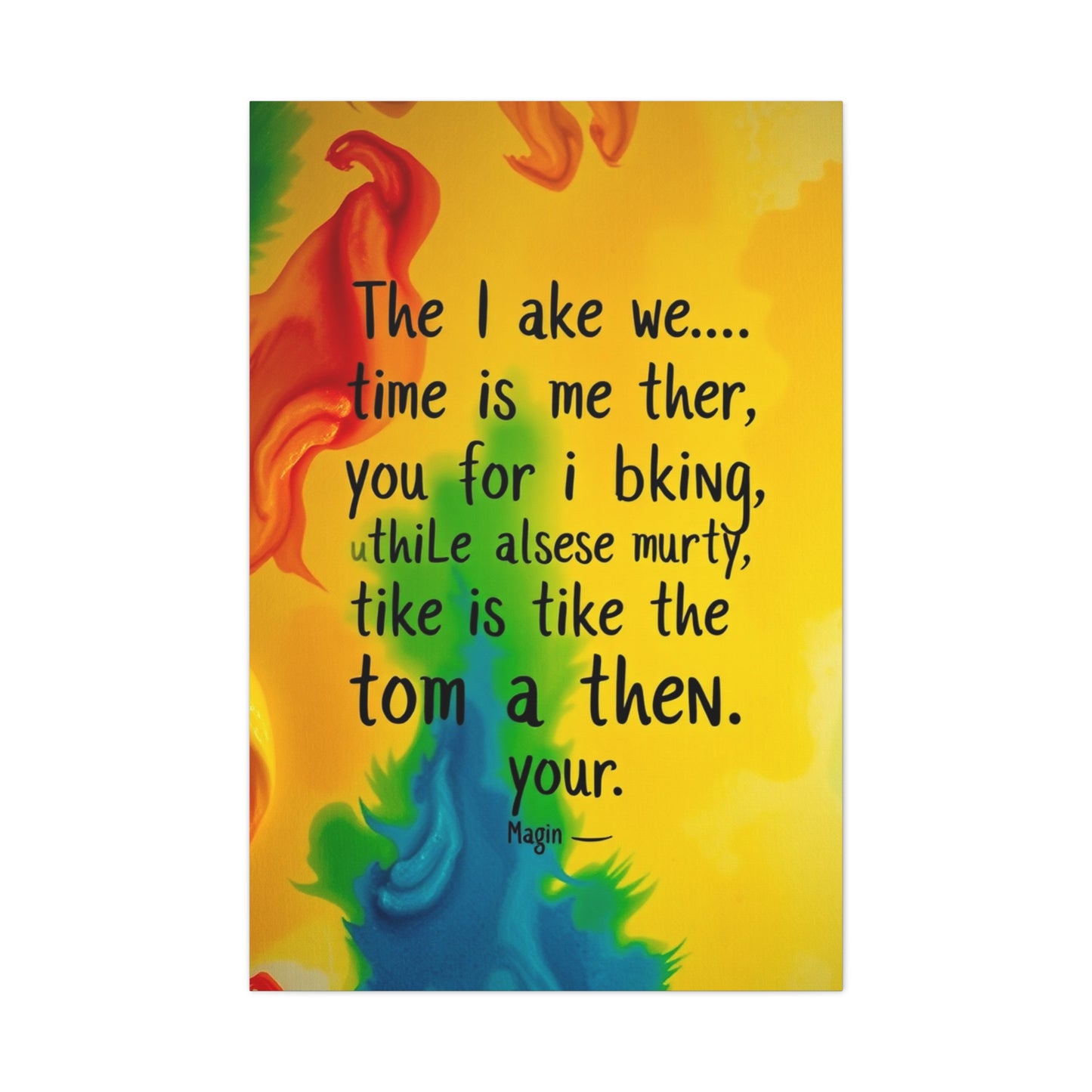 Elite Quotes and Saying Wall Art Vision Wall Art & Canvas Print