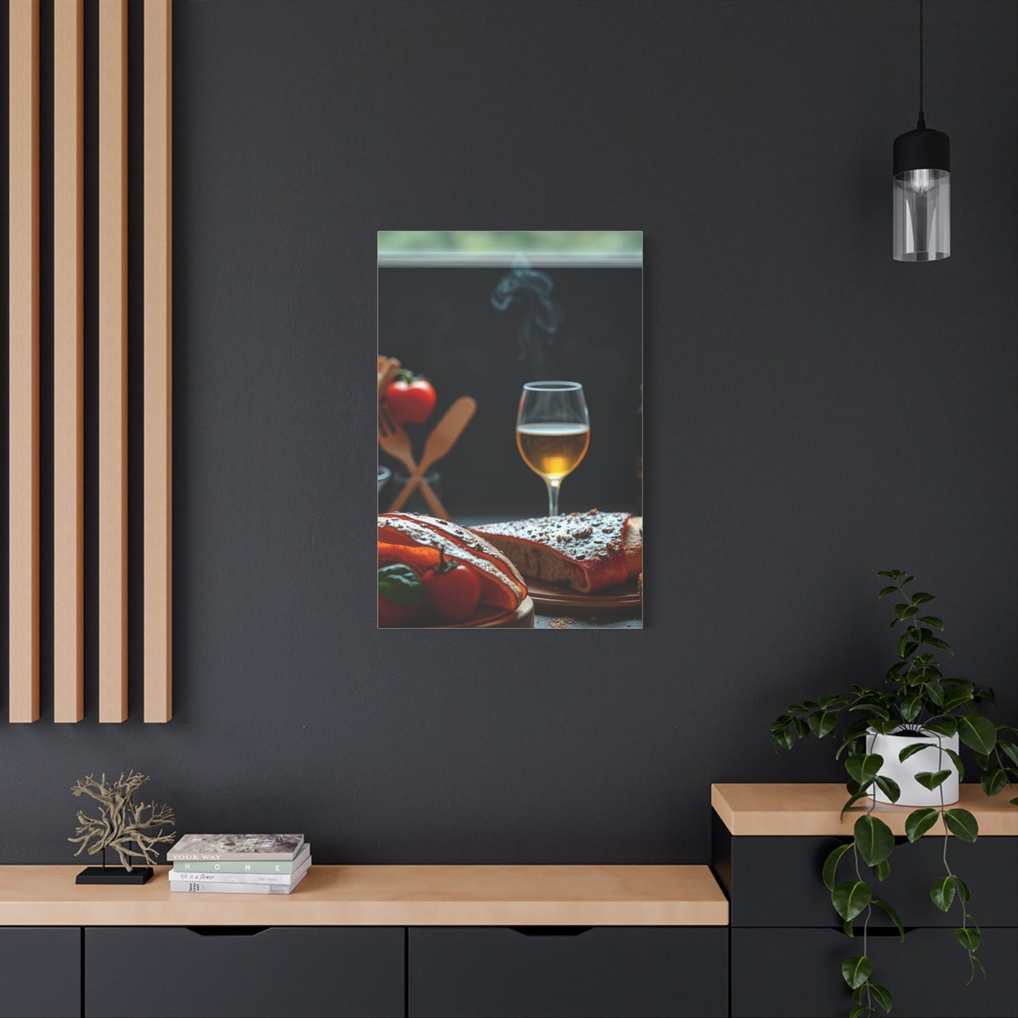 Italian Food Art Refined Canvas Wall Art & Canvas Print