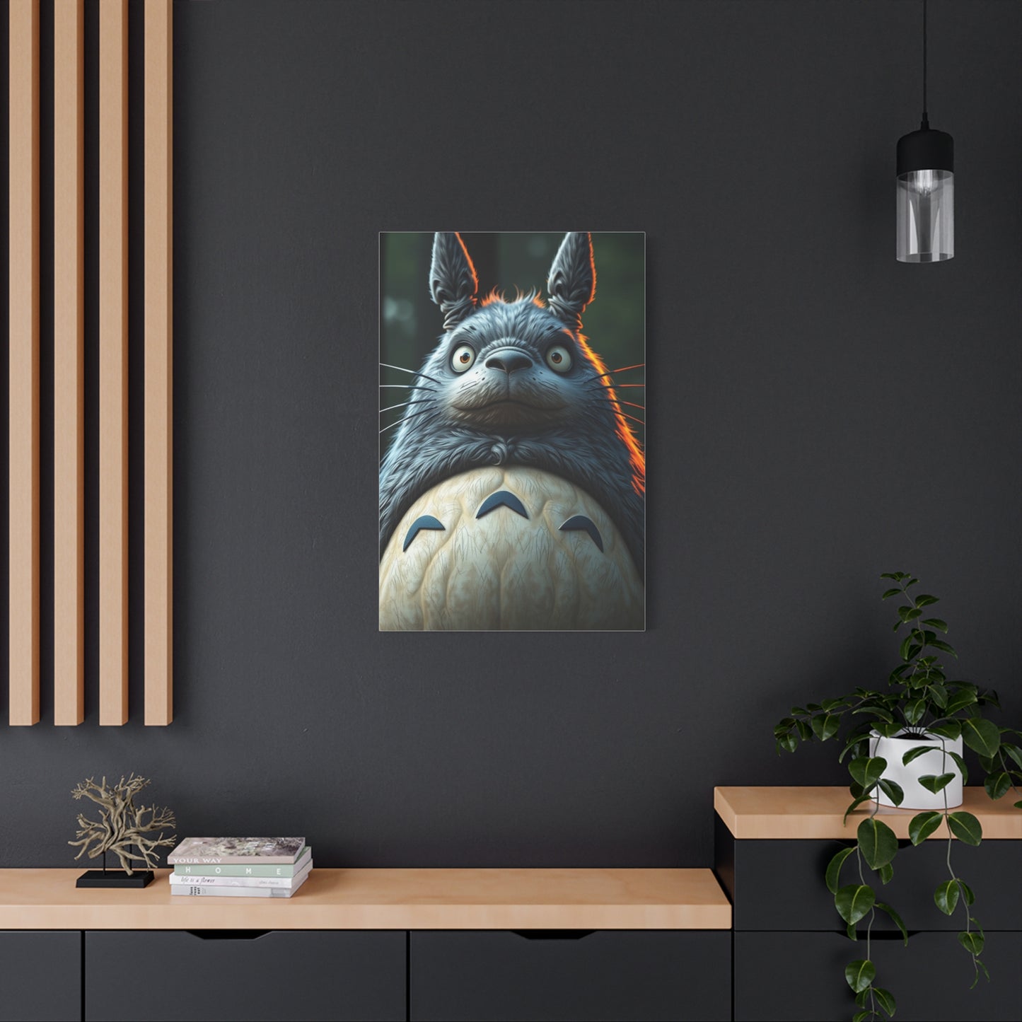 Totoro Art Luxury Canvas Wall Art & Canvas Print