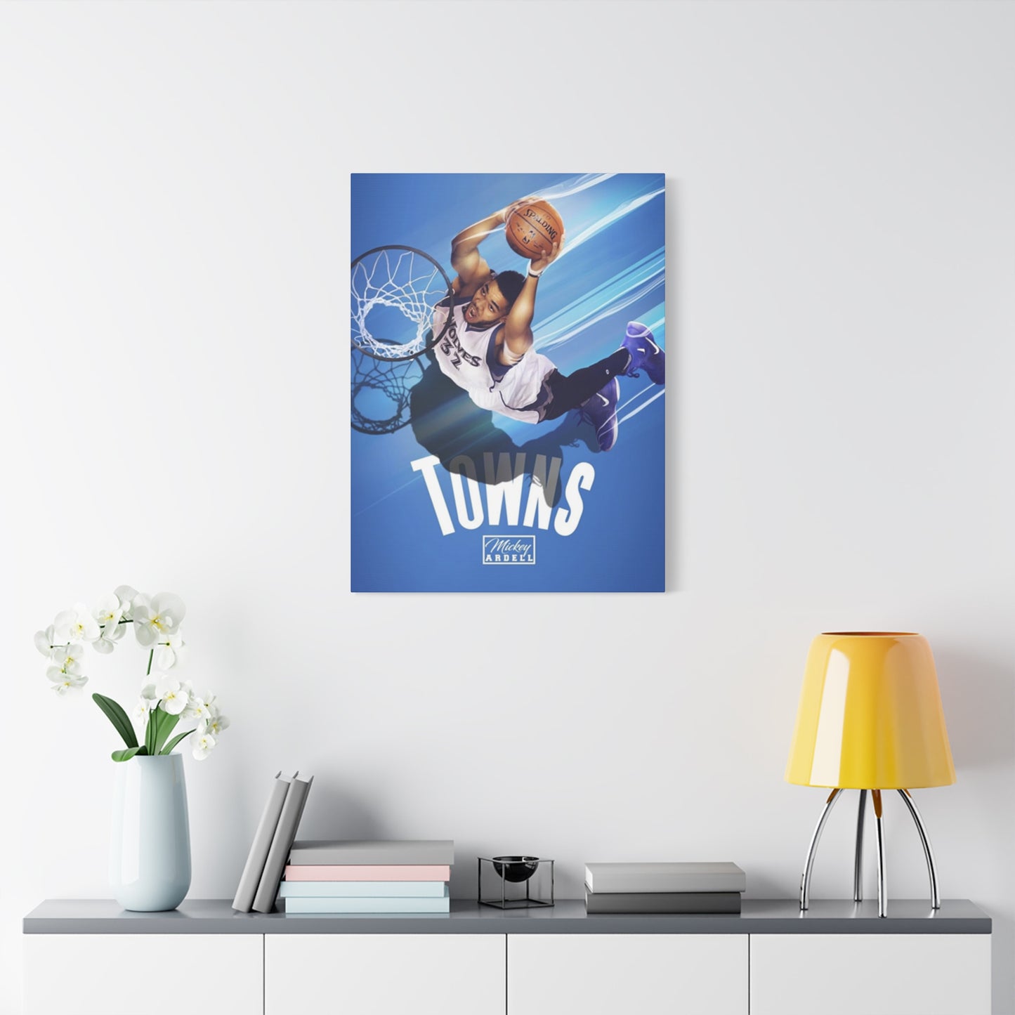 Towns Basketball Poster Wall Art & Canvas Prints
