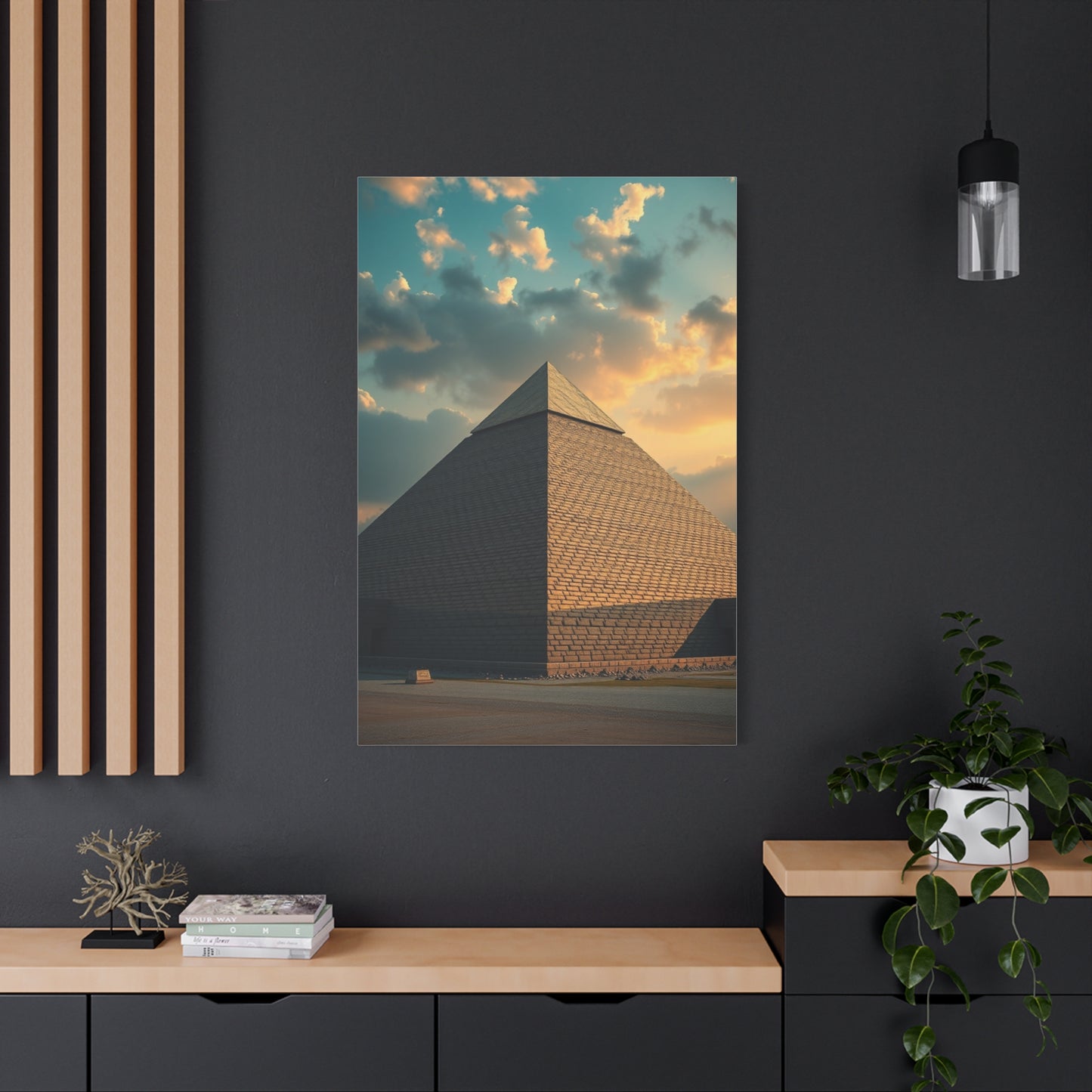 Supreme Pyramid Art Collection Wall Art & Canvas Print