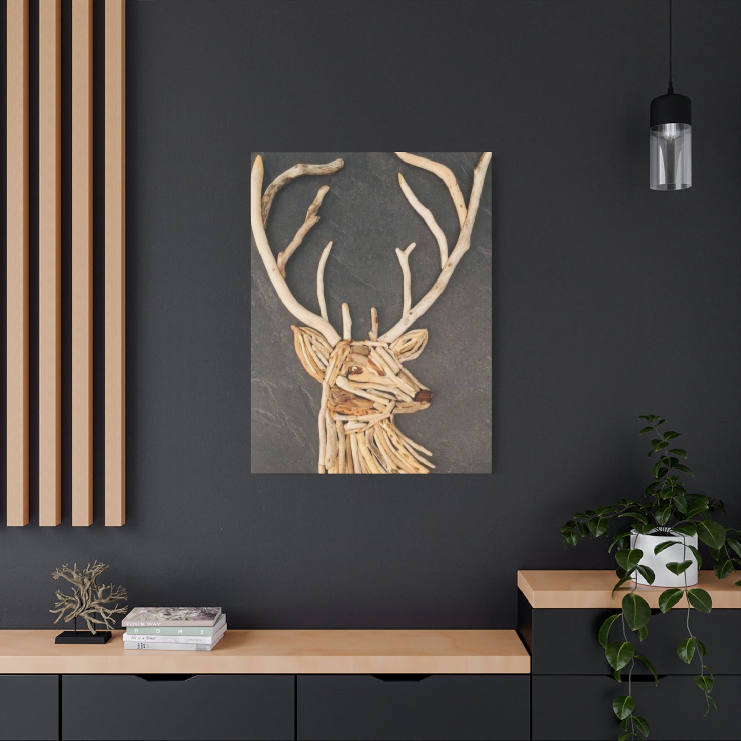 Driftwood Deer Wall Art & Canvas Prints