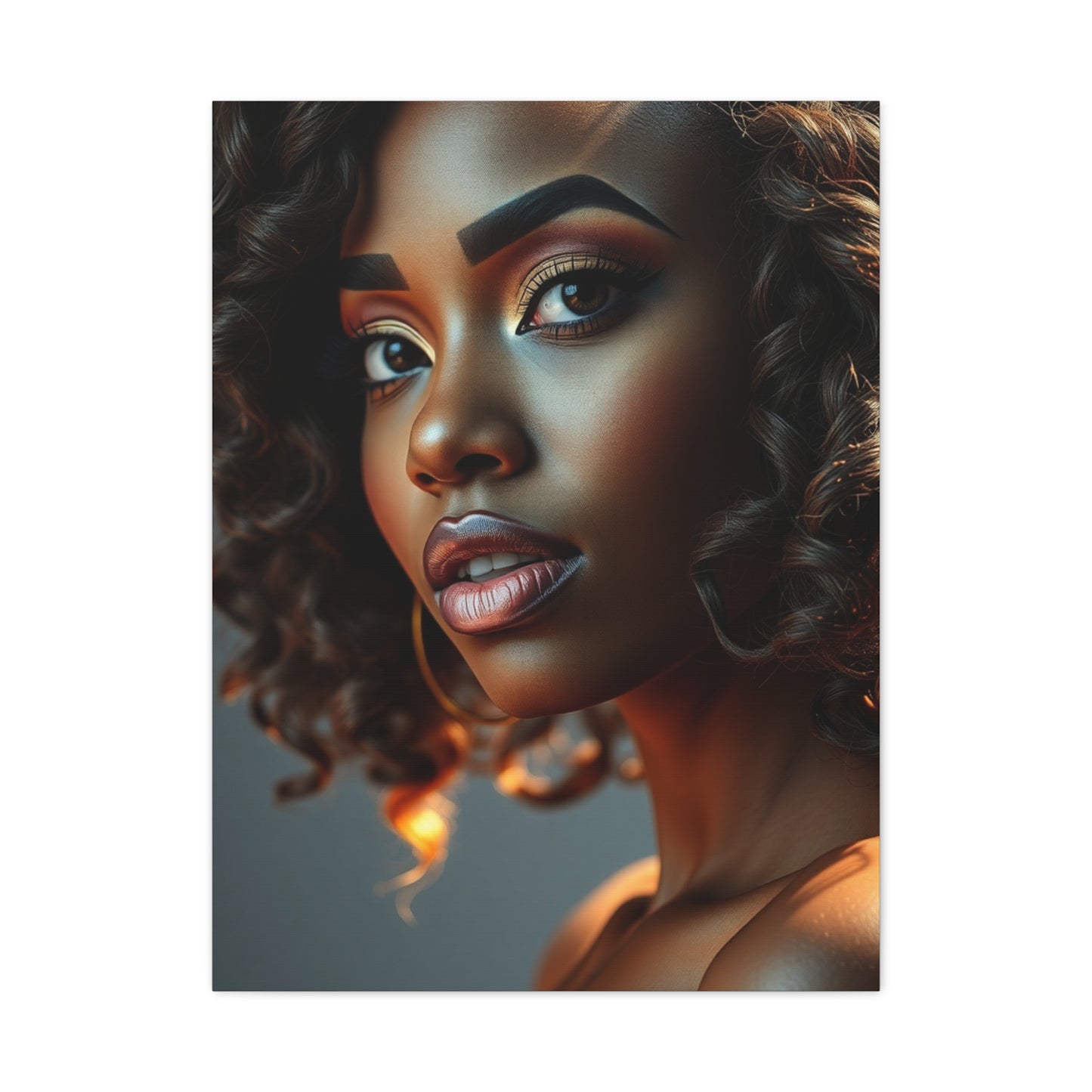 Domonique Brown Art Refined Canvas Wall Art & Canvas Print