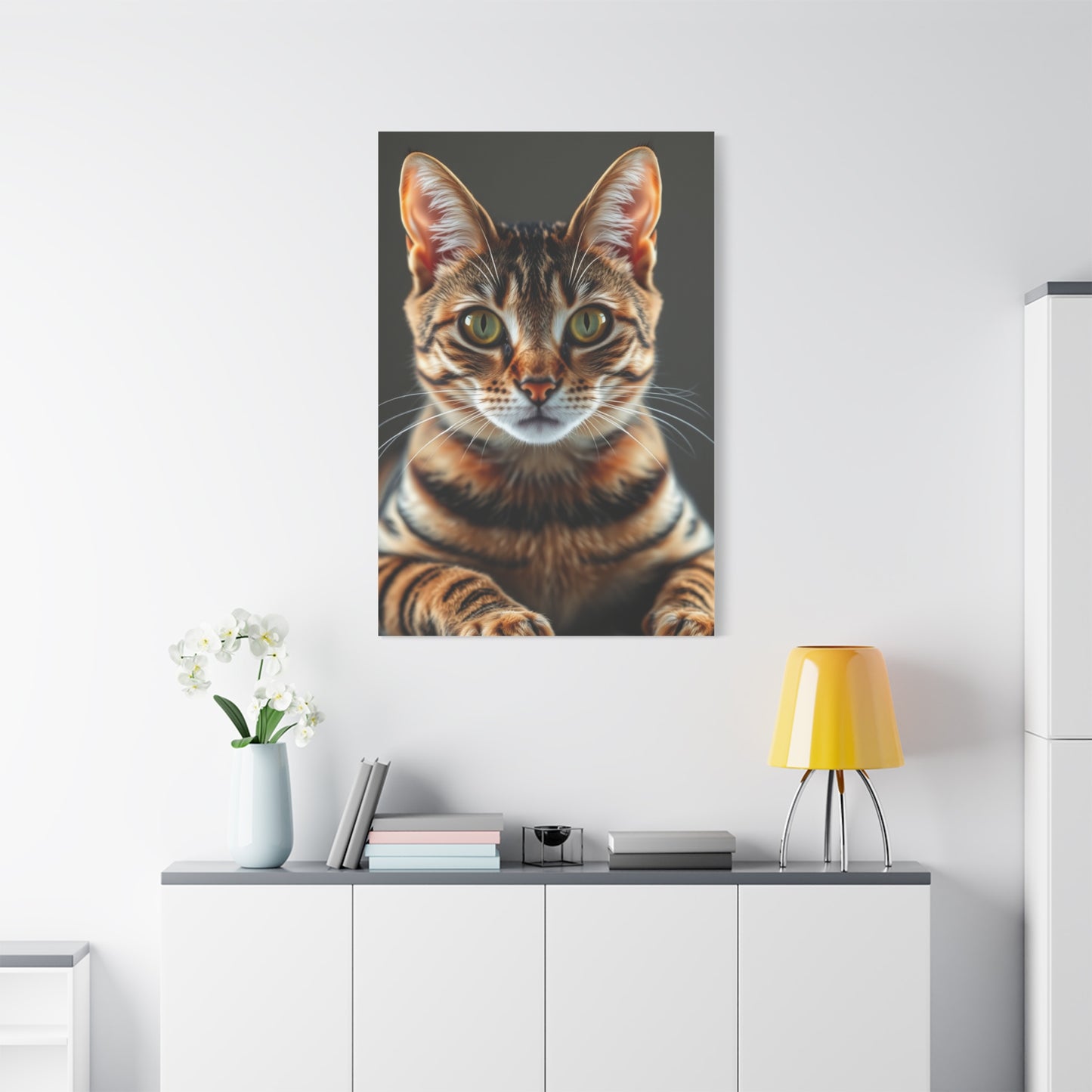Tabby Cat Art Supreme Gallery Wall Art & Canvas Print