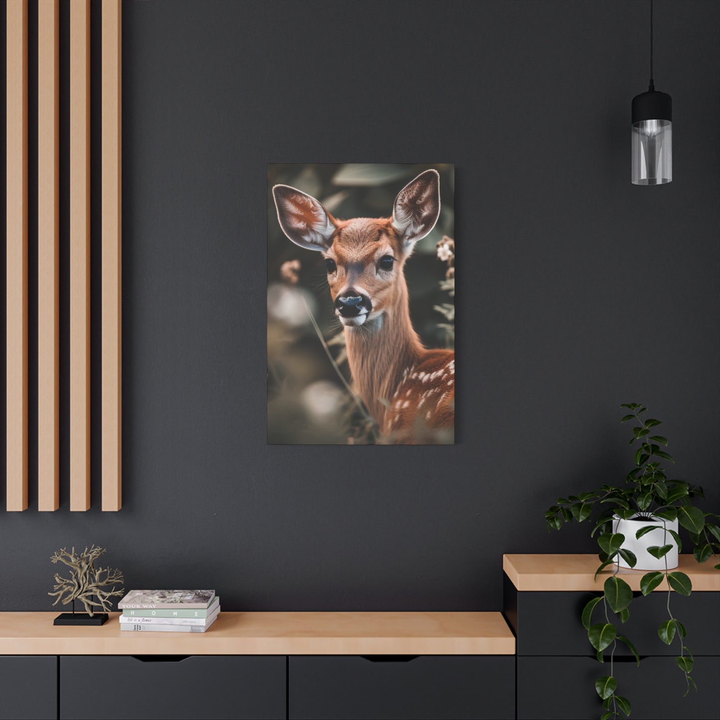 Deer Abstract Wall Art & Canvas Prints