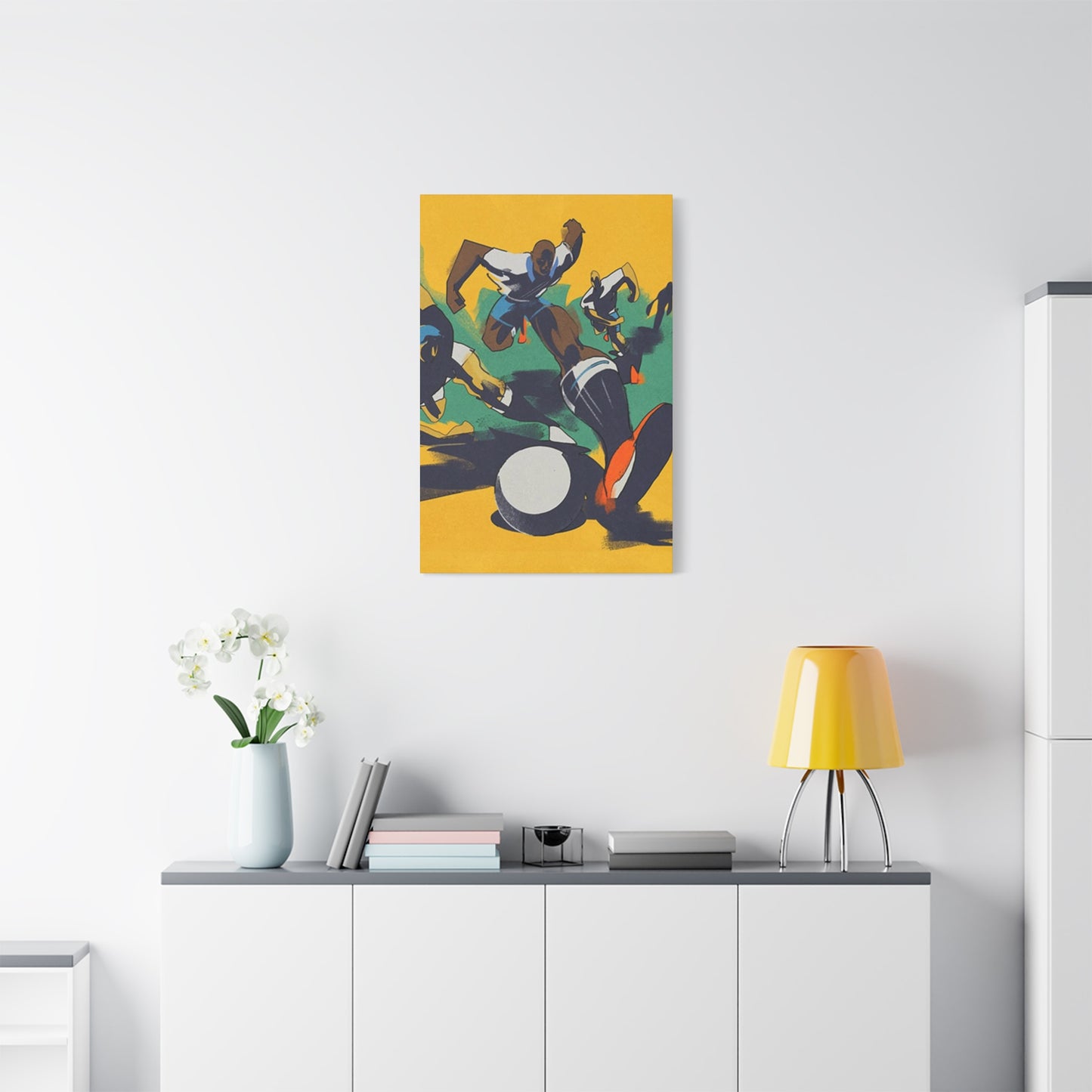 Soccer Animation Wall Art & Canvas Prints