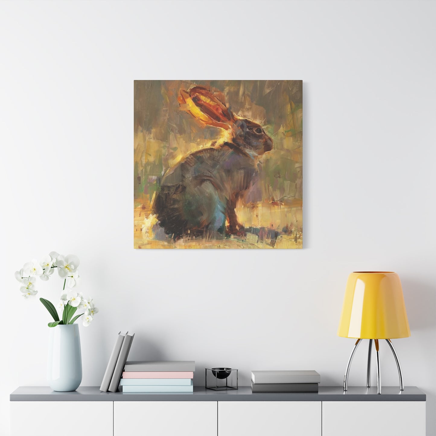 The Brown Bunny Painting Wall Art & Canvas Prints