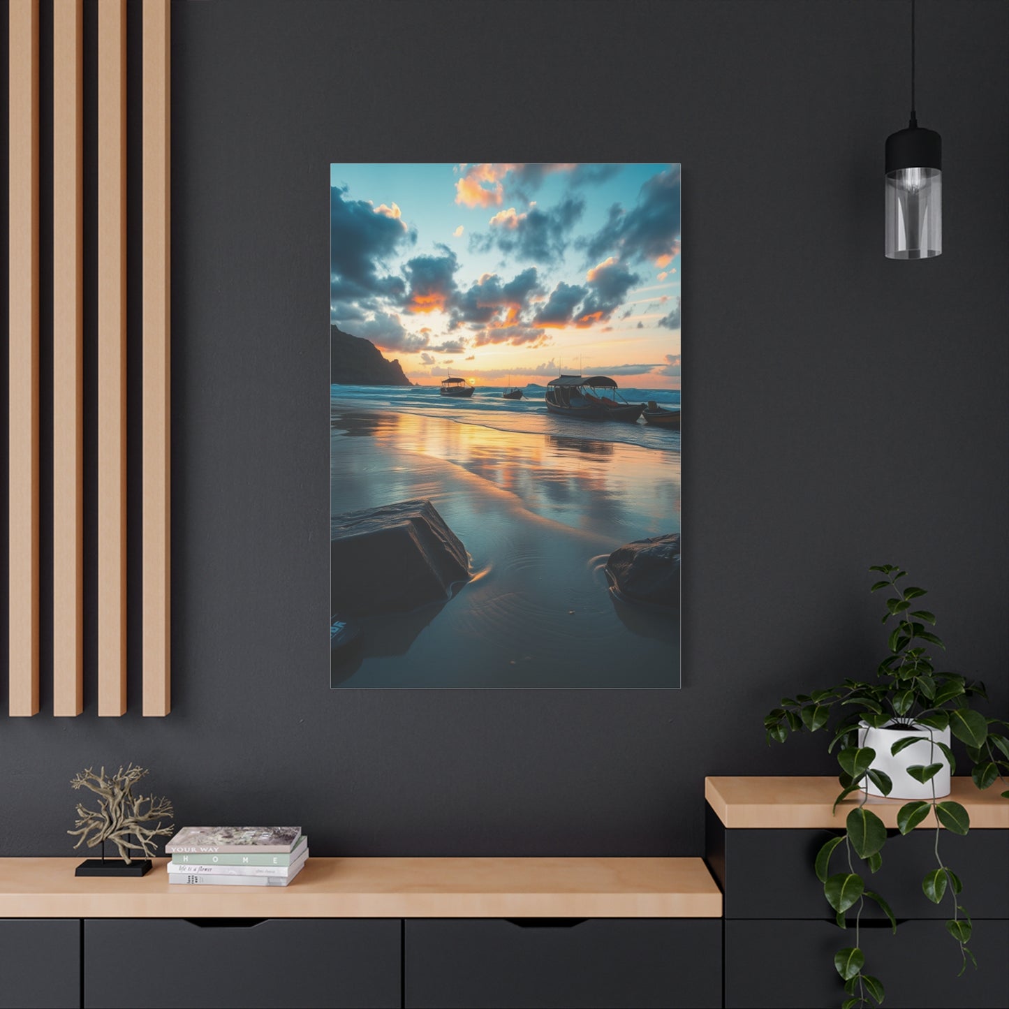 Vision Beaches Art Art Wall Art & Canvas Print