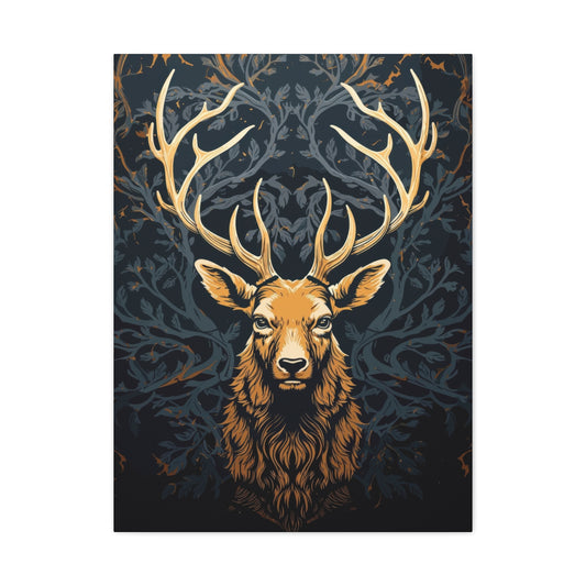 Deer Tattoo Wall Art & Canvas Prints