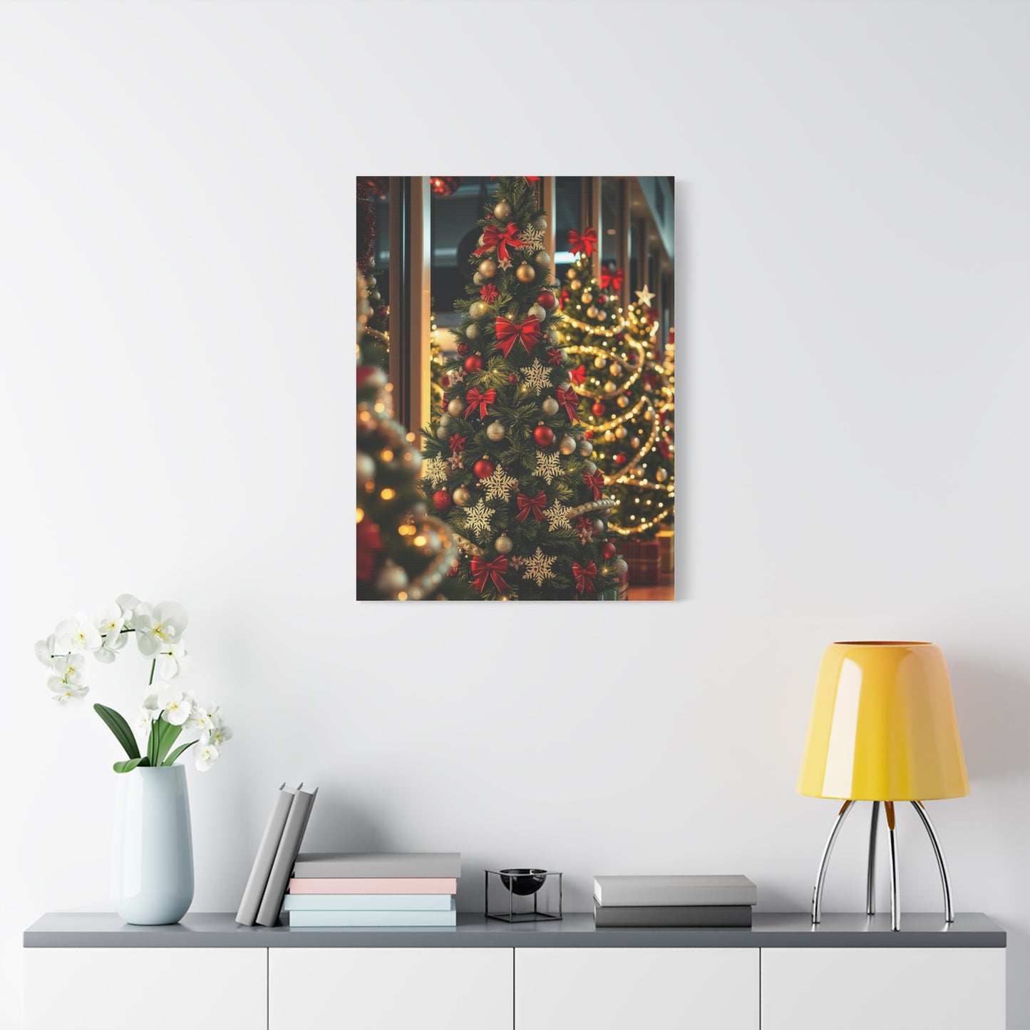 Elite Christmas Trees & Wreath Art Vision Wall Art & Canvas Print