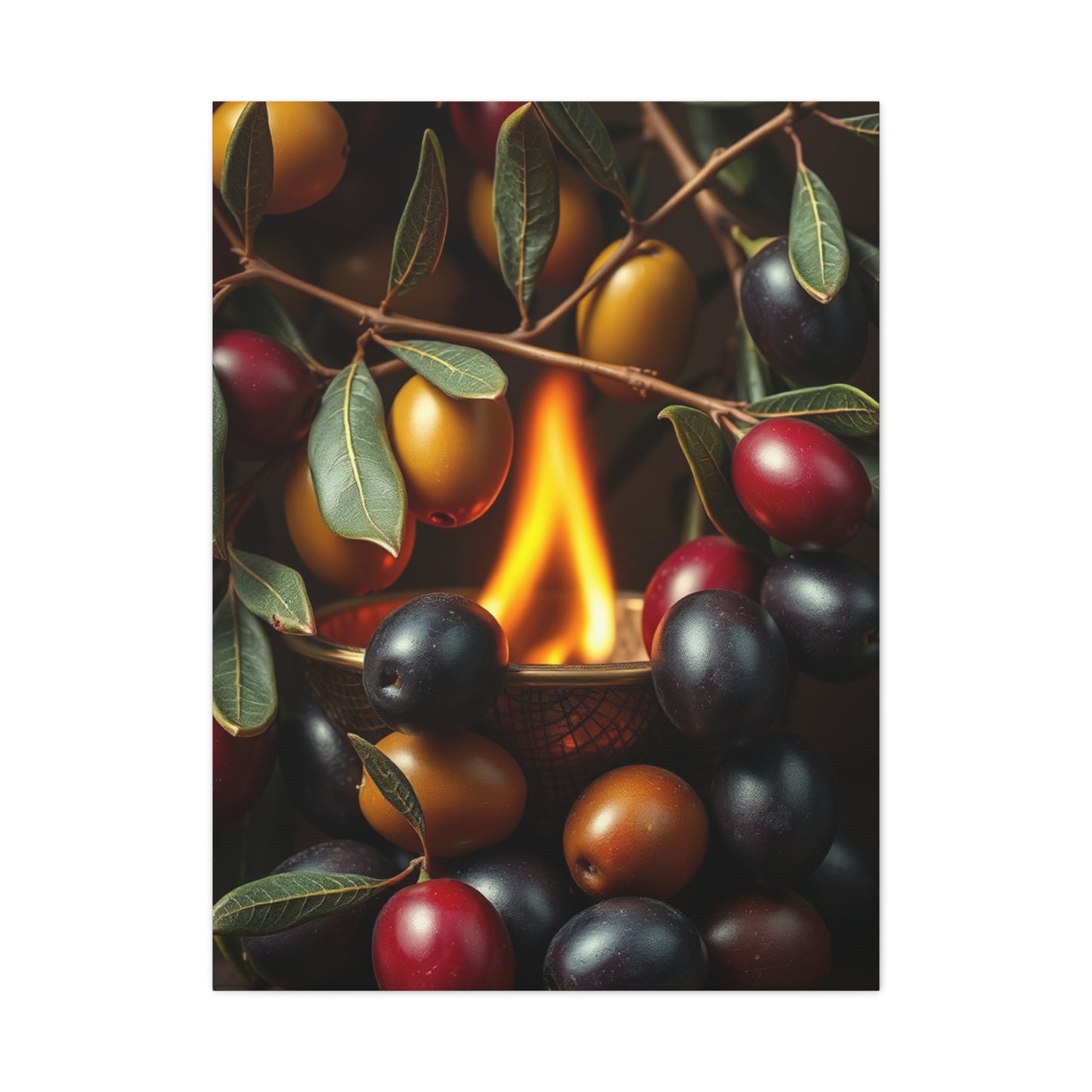 Verdant Elegance Canvas