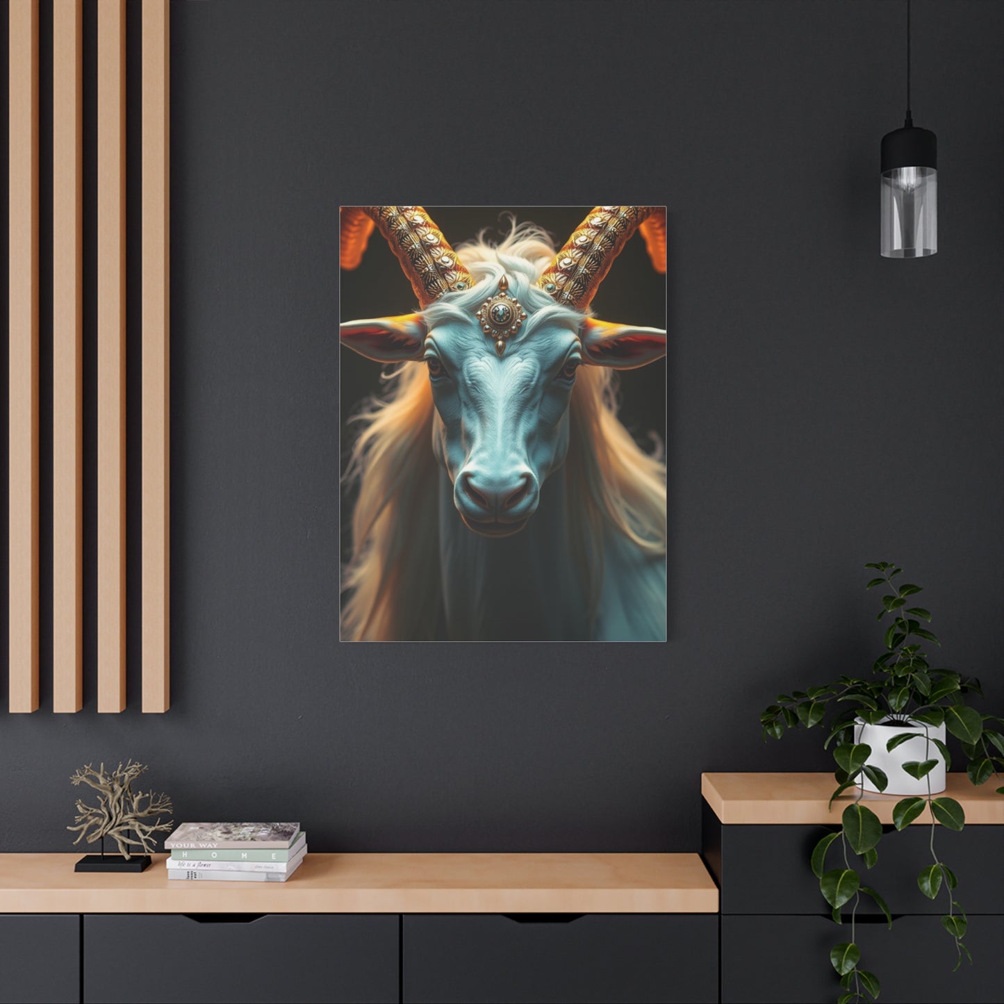 Vision Capricorn Art Art Wall Art & Canvas Print
