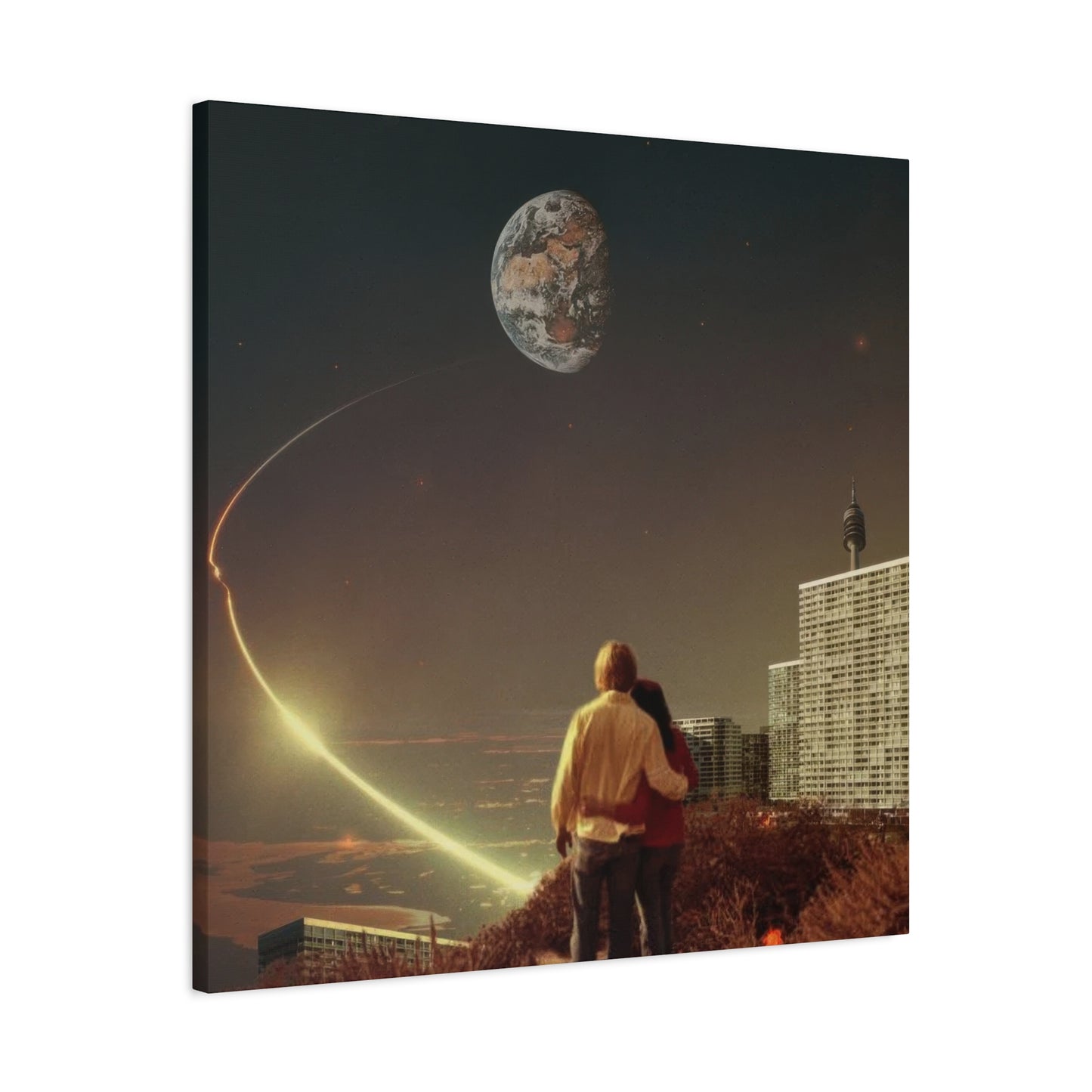 Frank Moth We Used To Live There Too Wall Art & Canvas Prints