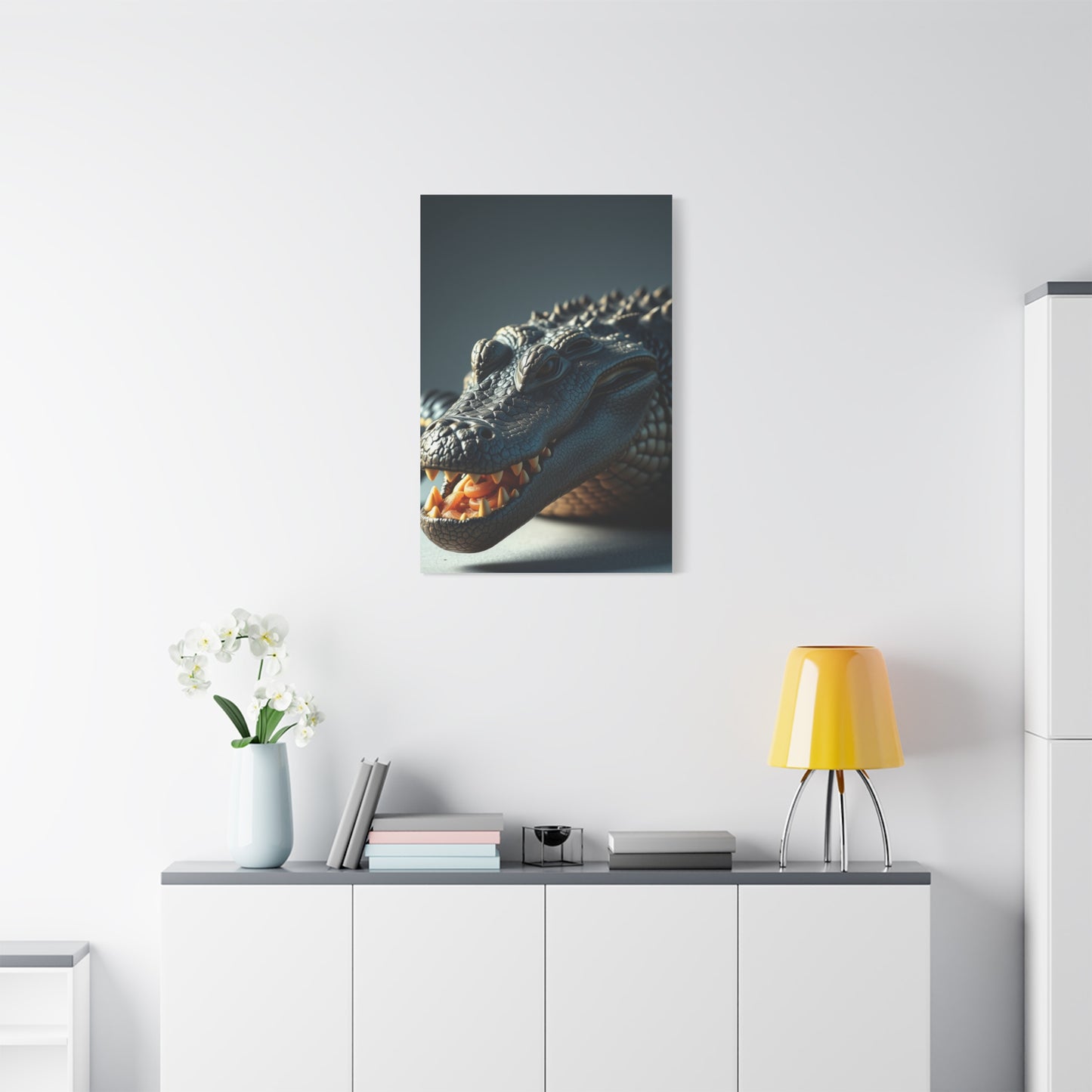 Crocodile & Alligator Art Luxury Canvas Wall Art & Canvas Print