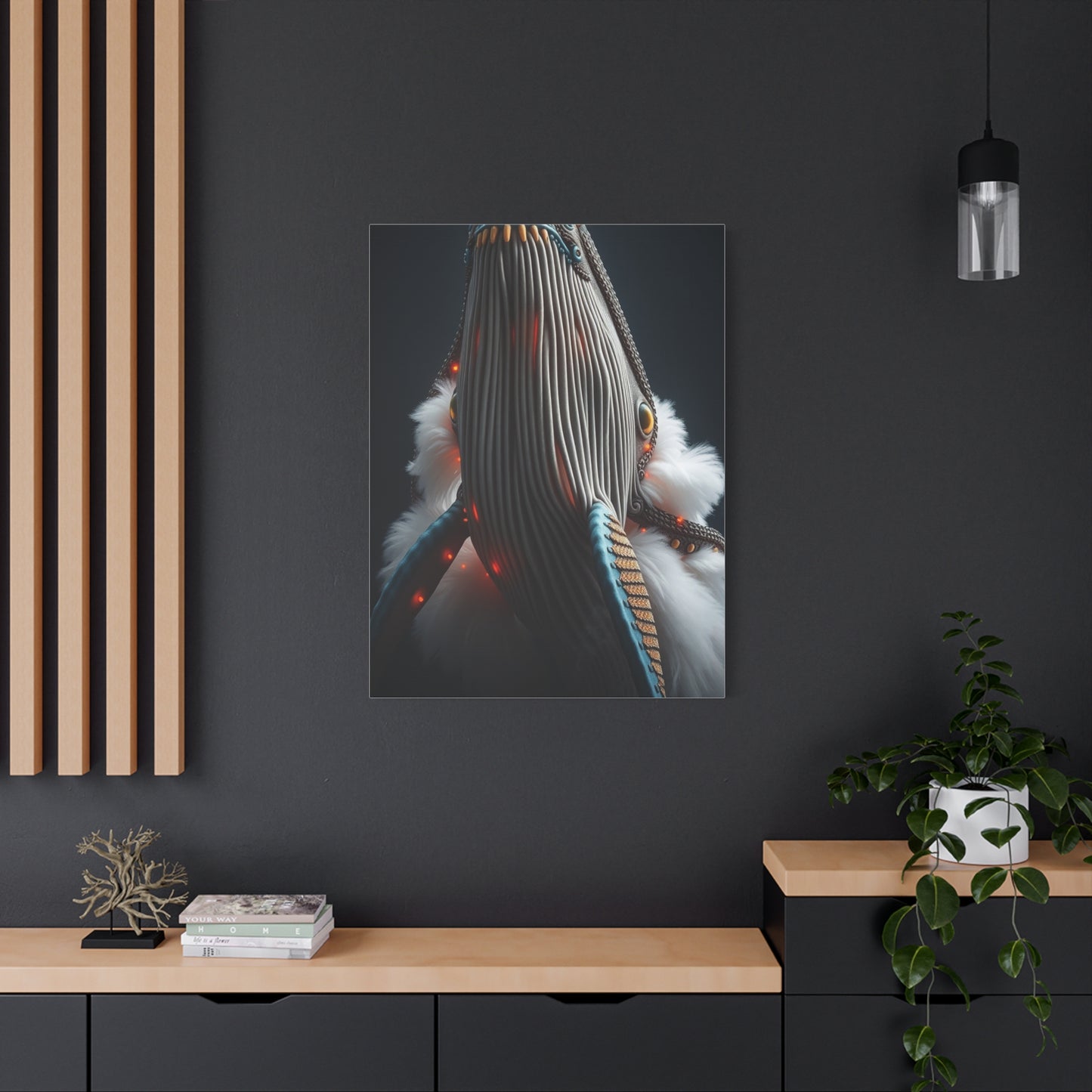 Whale Art Refined Canvas Wall Art & Canvas Print