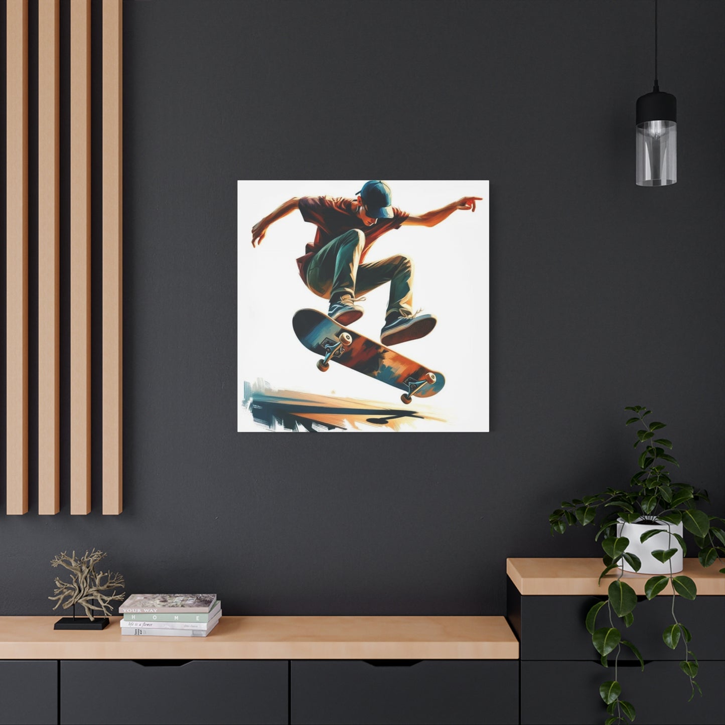 Skateboard Graffiti Wall Art & Canvas Prints