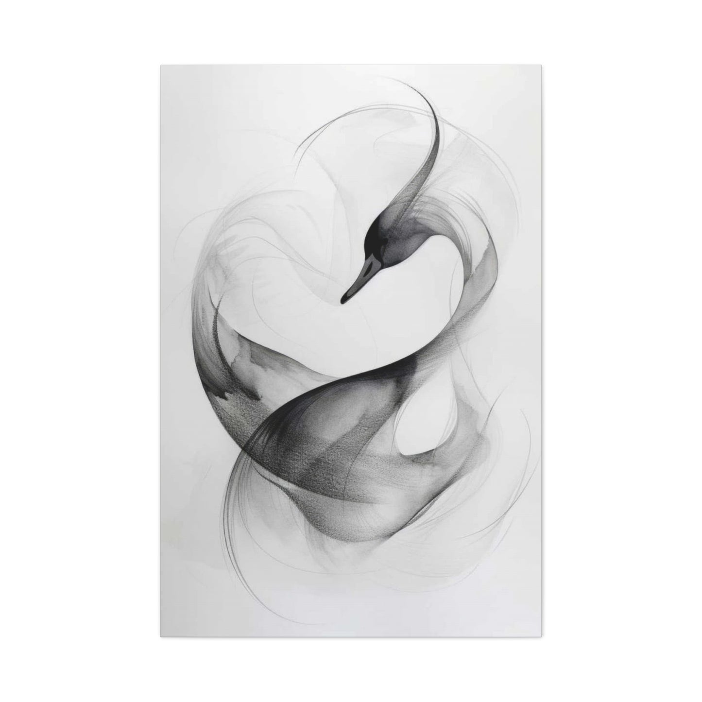 Swan Grey Wall Art & Canvas Prints