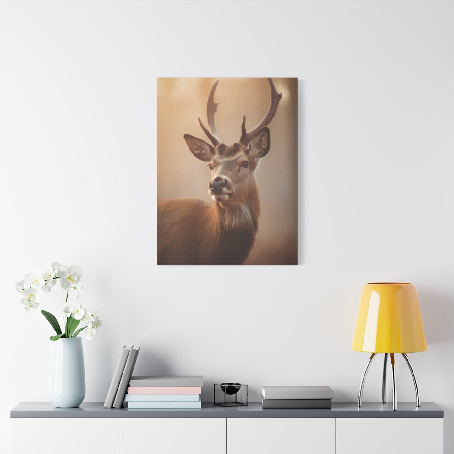 Deer Portrait Wall Art & Canvas Prints